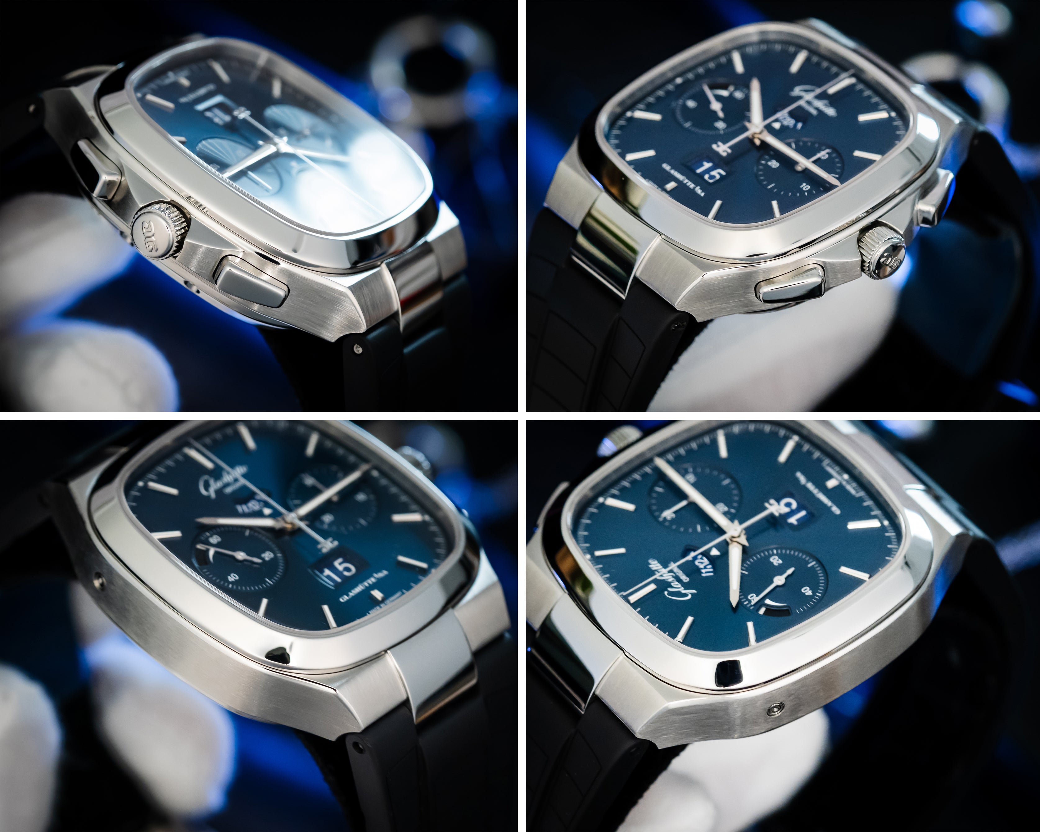 GLASHÜTTE ORIGINAL SEVENTIES CHRONOGRAPH PANORAMA DATE 1-37-02-08-02-63