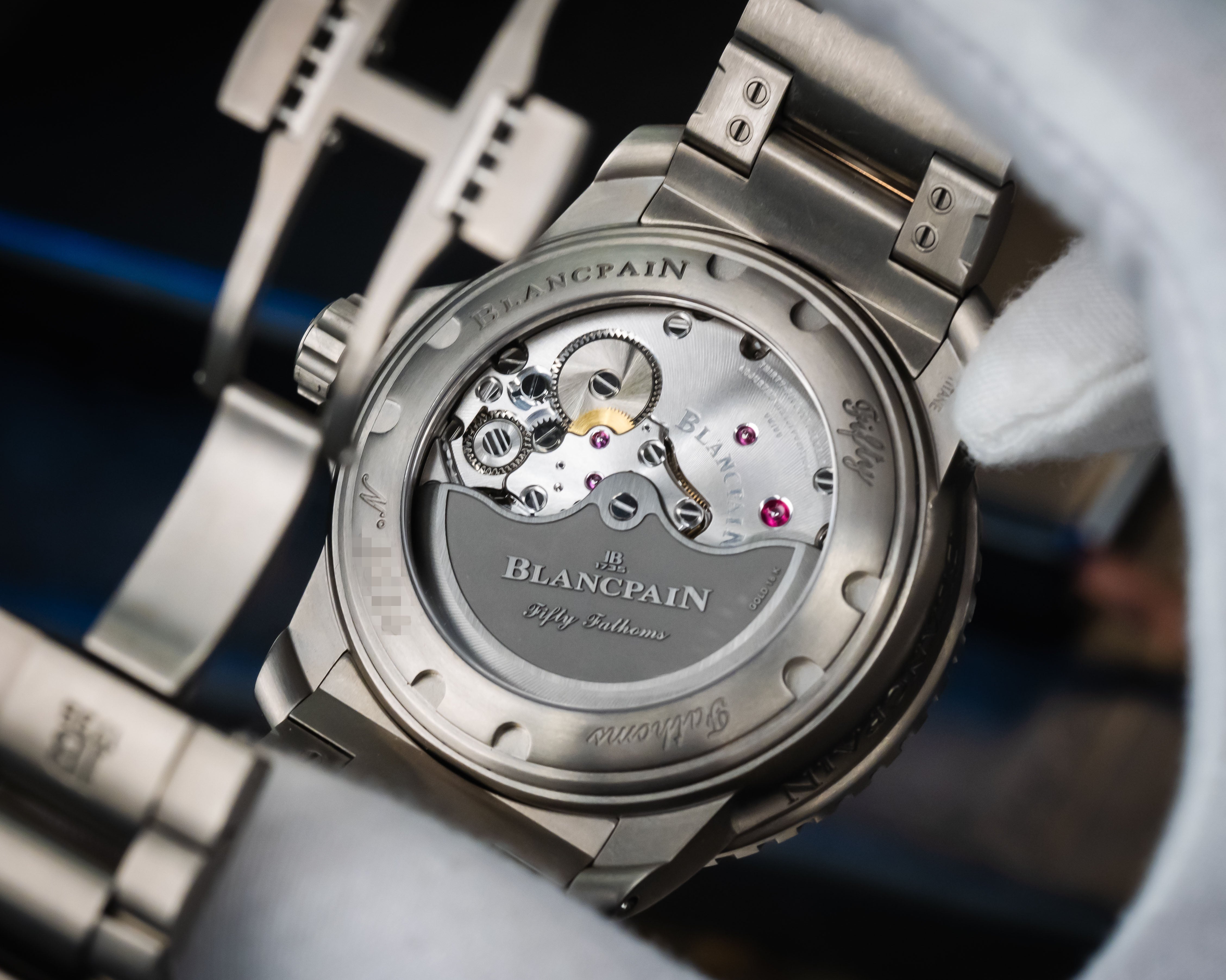 BLANCPAIN FIFTY FATHOMS AUTOMATIQUE TITANIUM 5015-12B40-98B