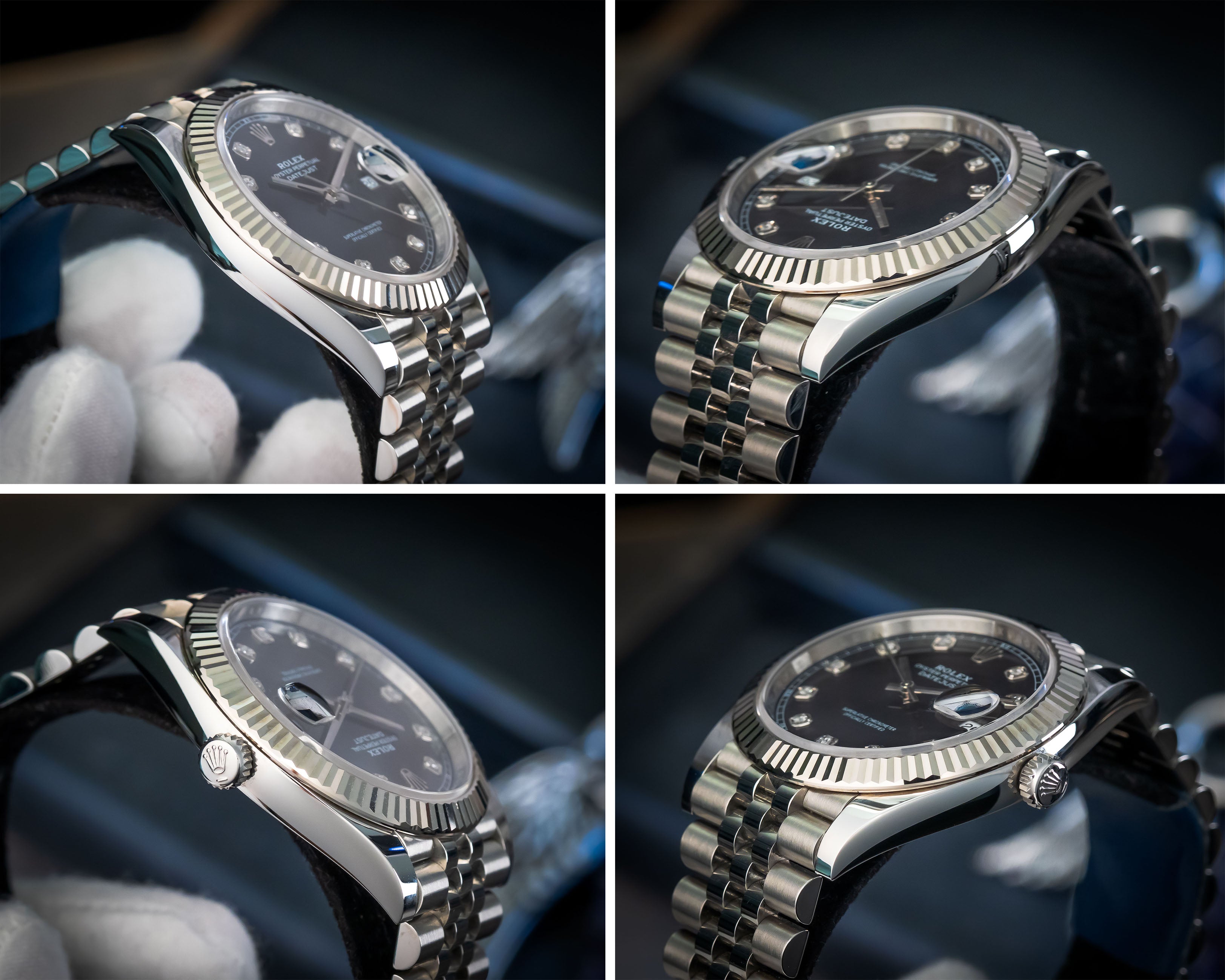 Rolex Datejust 41 Black Diamond Dial 126334
