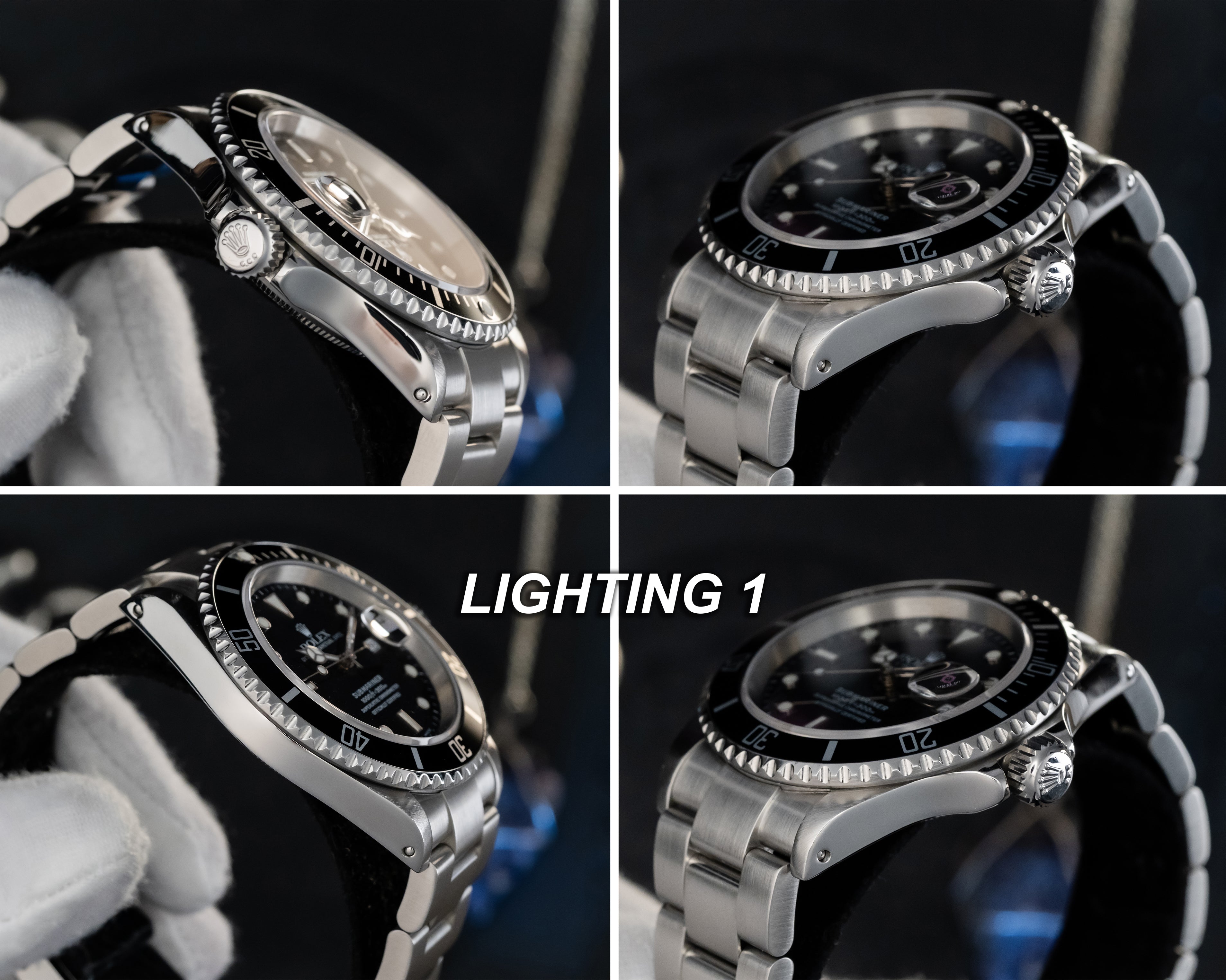 Rolex Submariner Date "Holed Case" Rolex Certified Pre-Owned 16610