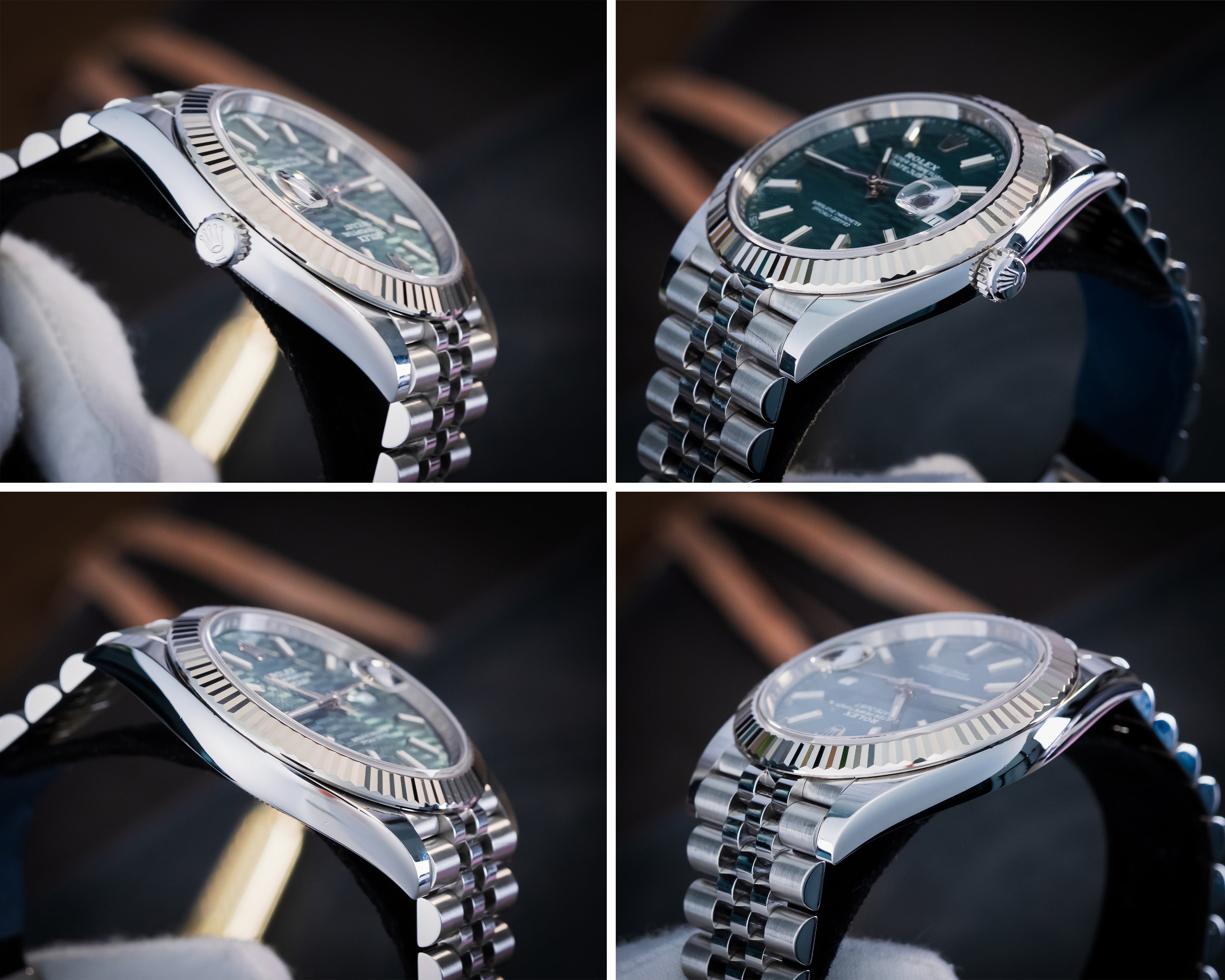 Rolex Datejust 41 Mint Green Motif Dial 126334