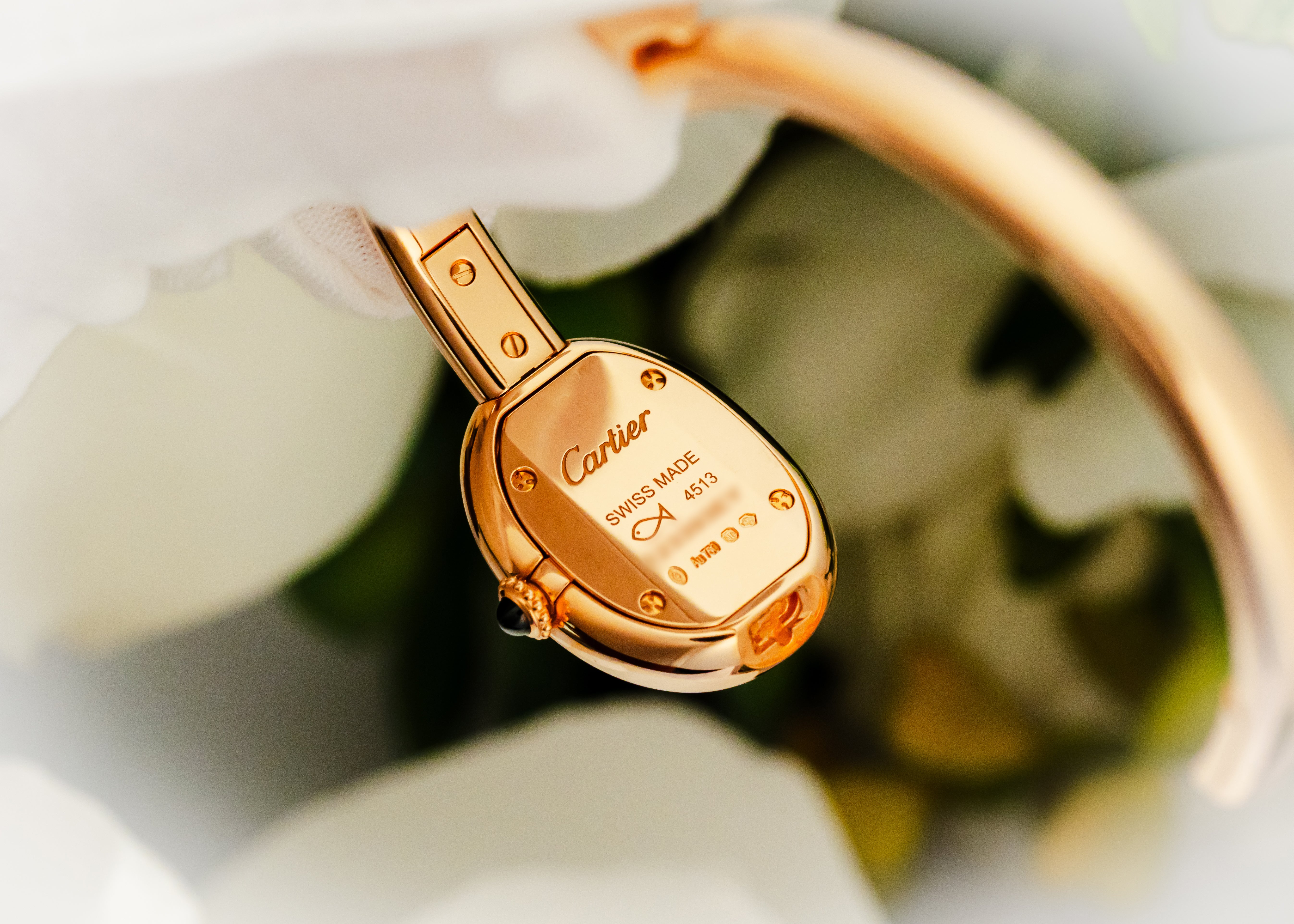Cartier 18k Rose Gold Baignoire Size 15 WGBA0047