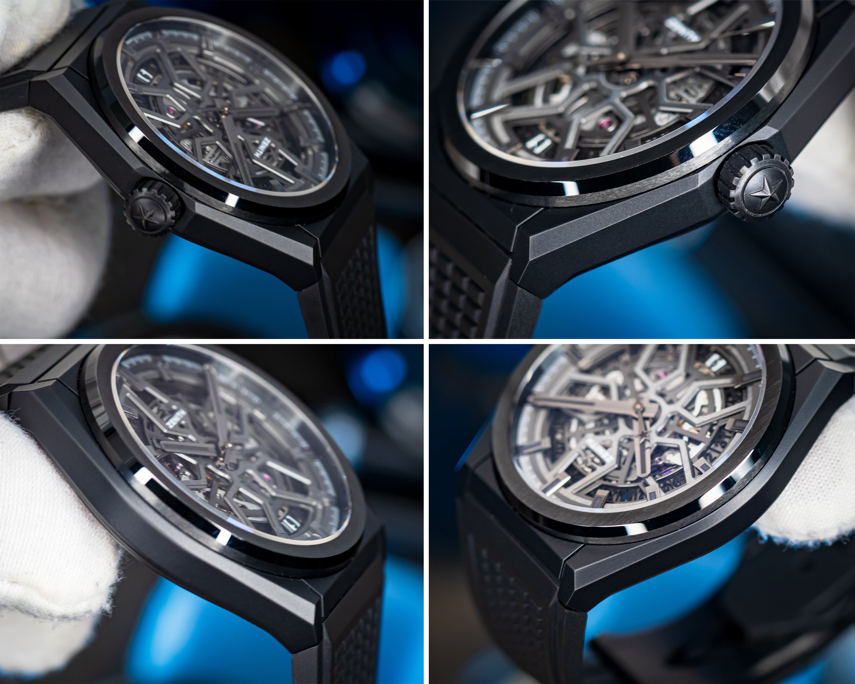 ZENITH DEFY CLASSIC SKELETON BLACK CERAMIC 49.9000.670/78.R782