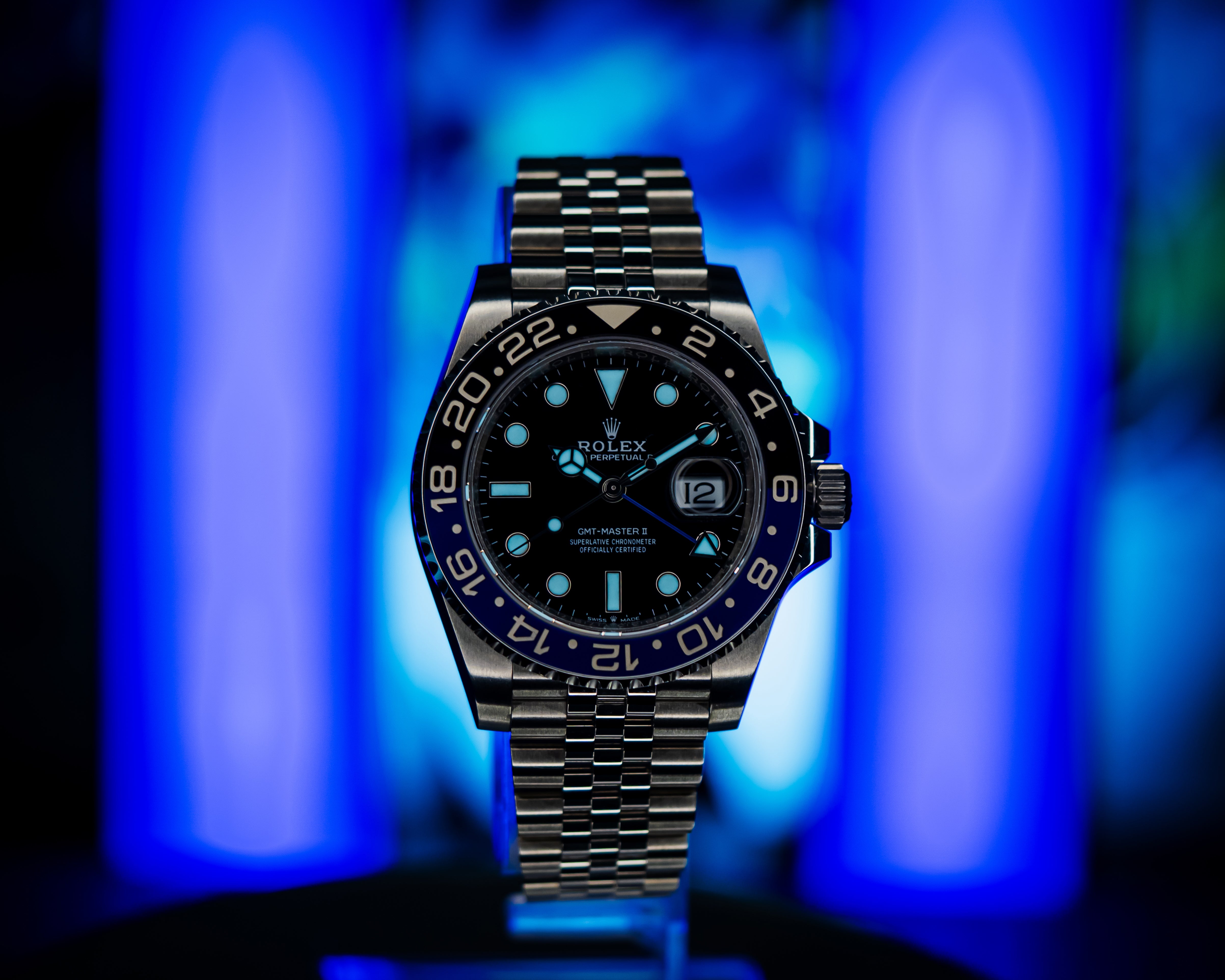 Rolex GMT Master II “Batgirl” 126710BLNR