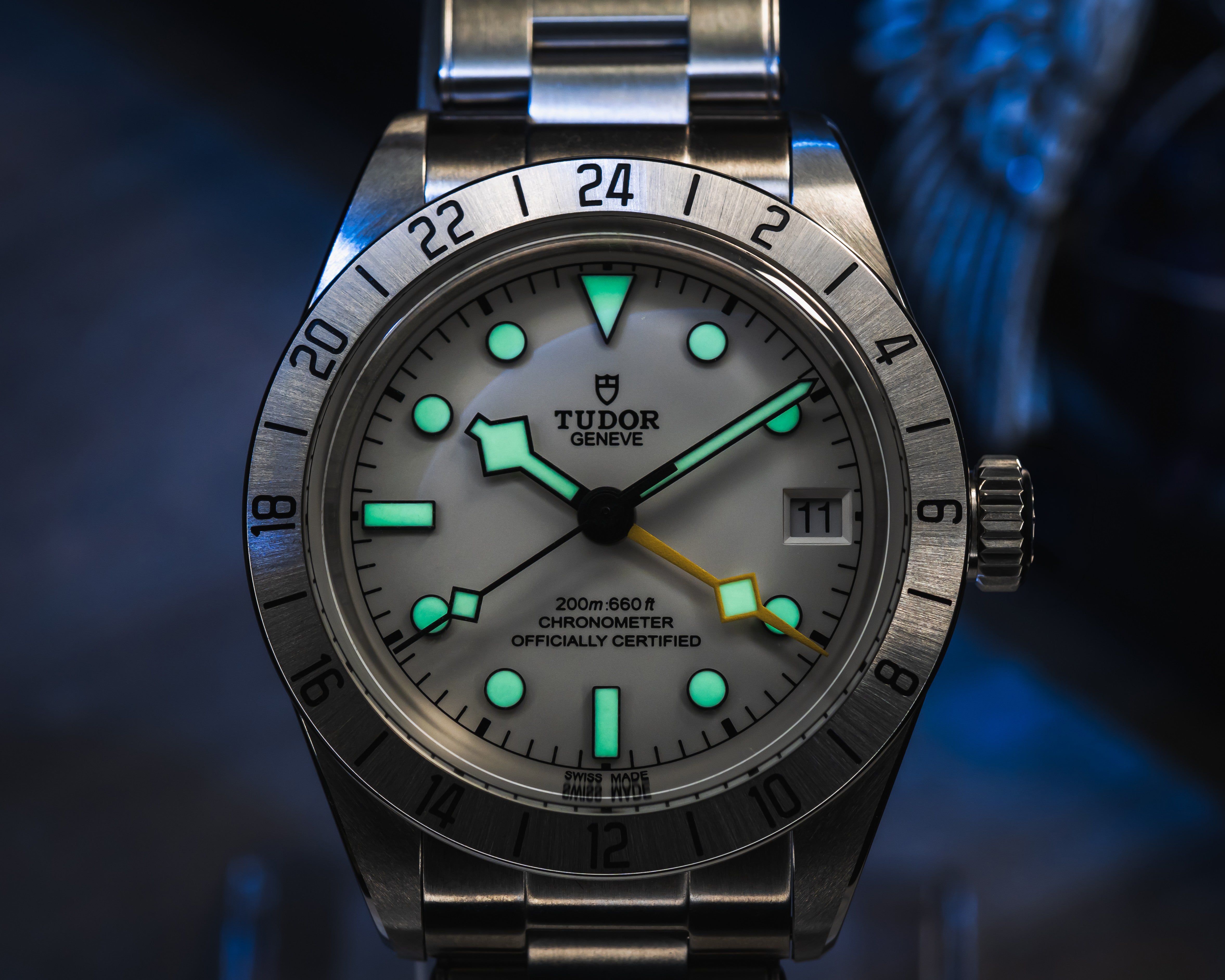 UNWORN TUDOR BLACK BAY PRO GMT WHITE DIAL 39MM M79470-0004