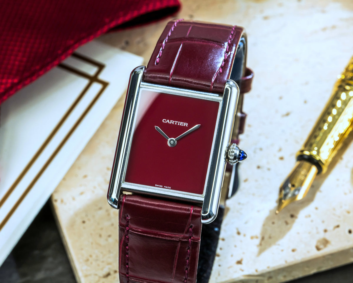 Cartier Tank Must Red Dial WSTA0054
