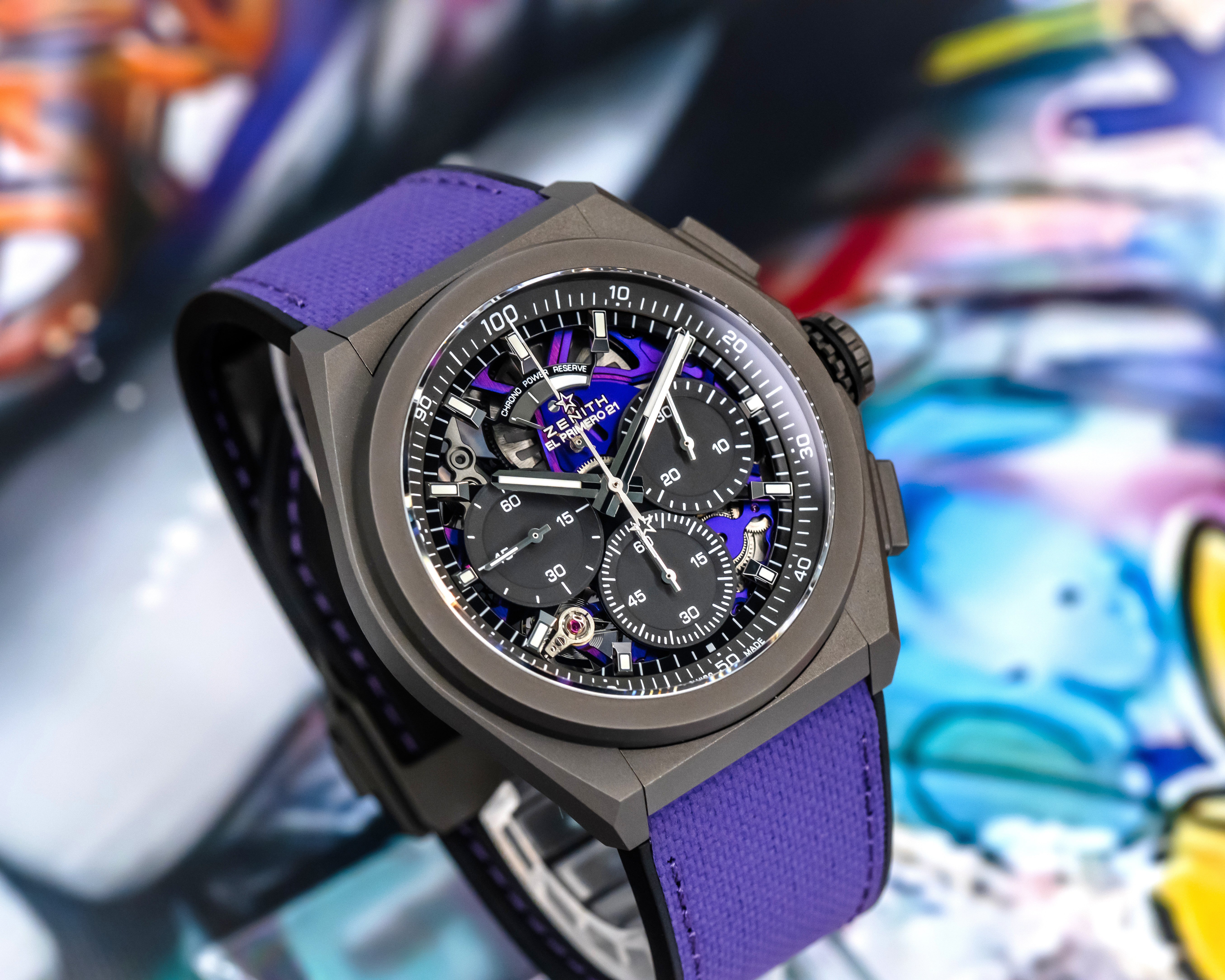 Zenith Defy El Primero 21 Ultraviolet - 97.9001.9004/80.R922