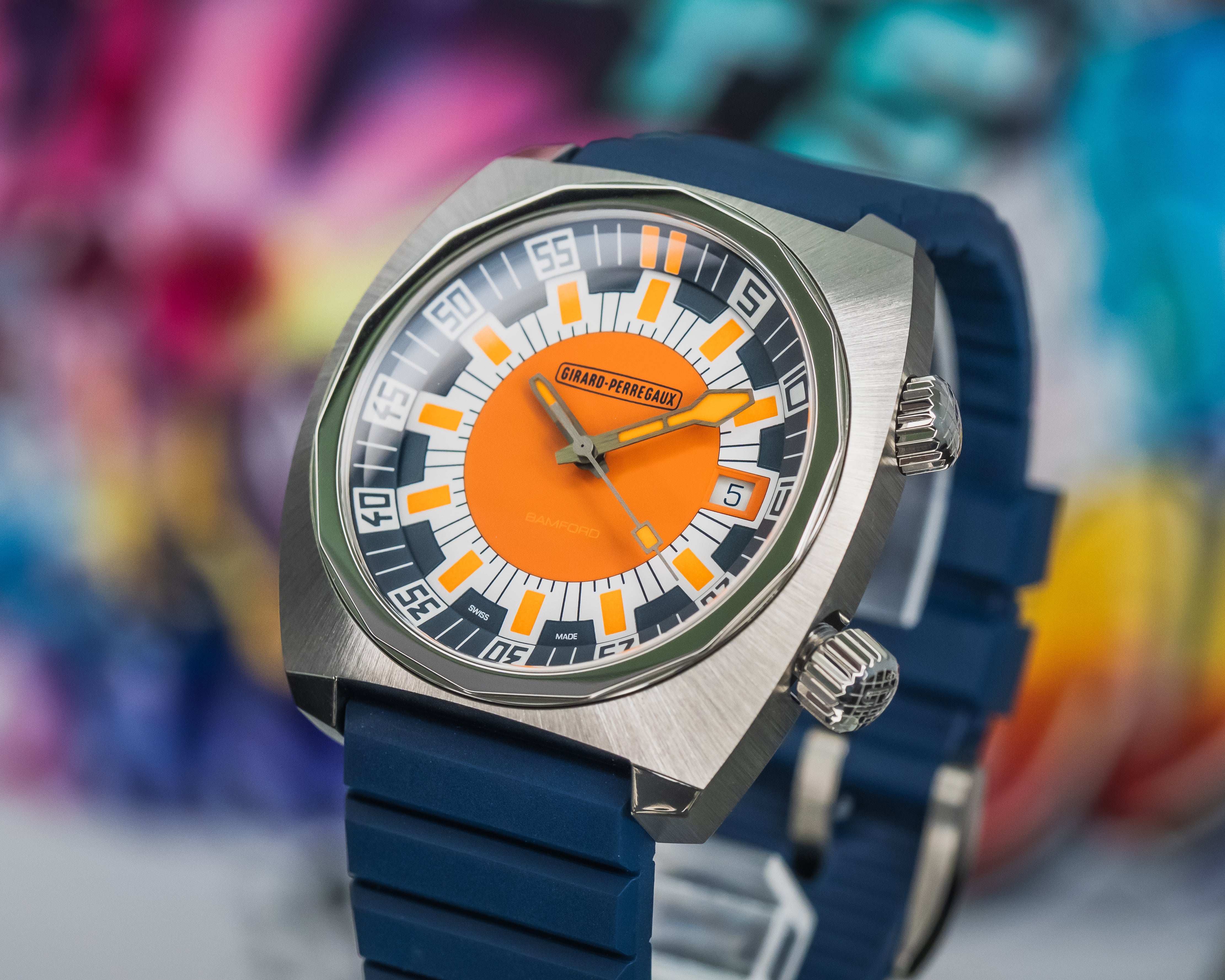 UNWORN Girard Perregaux Deep Diver Bamford Edition 39500-21-3266-6CX