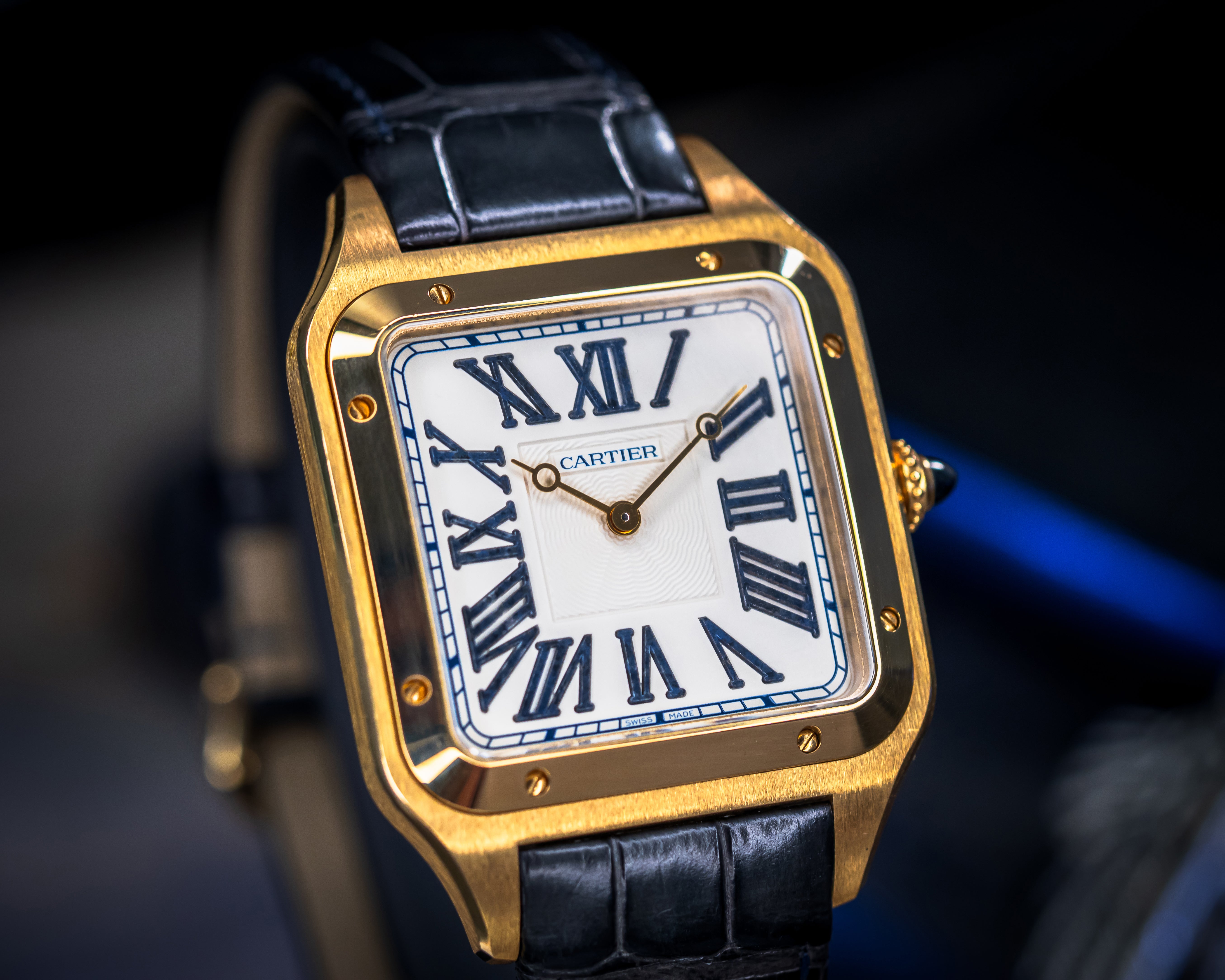 CARTIER SANTOS-DUMONT LIMITED EXTRA LARGE 18KT YELLOW GOLD – WGSA0084