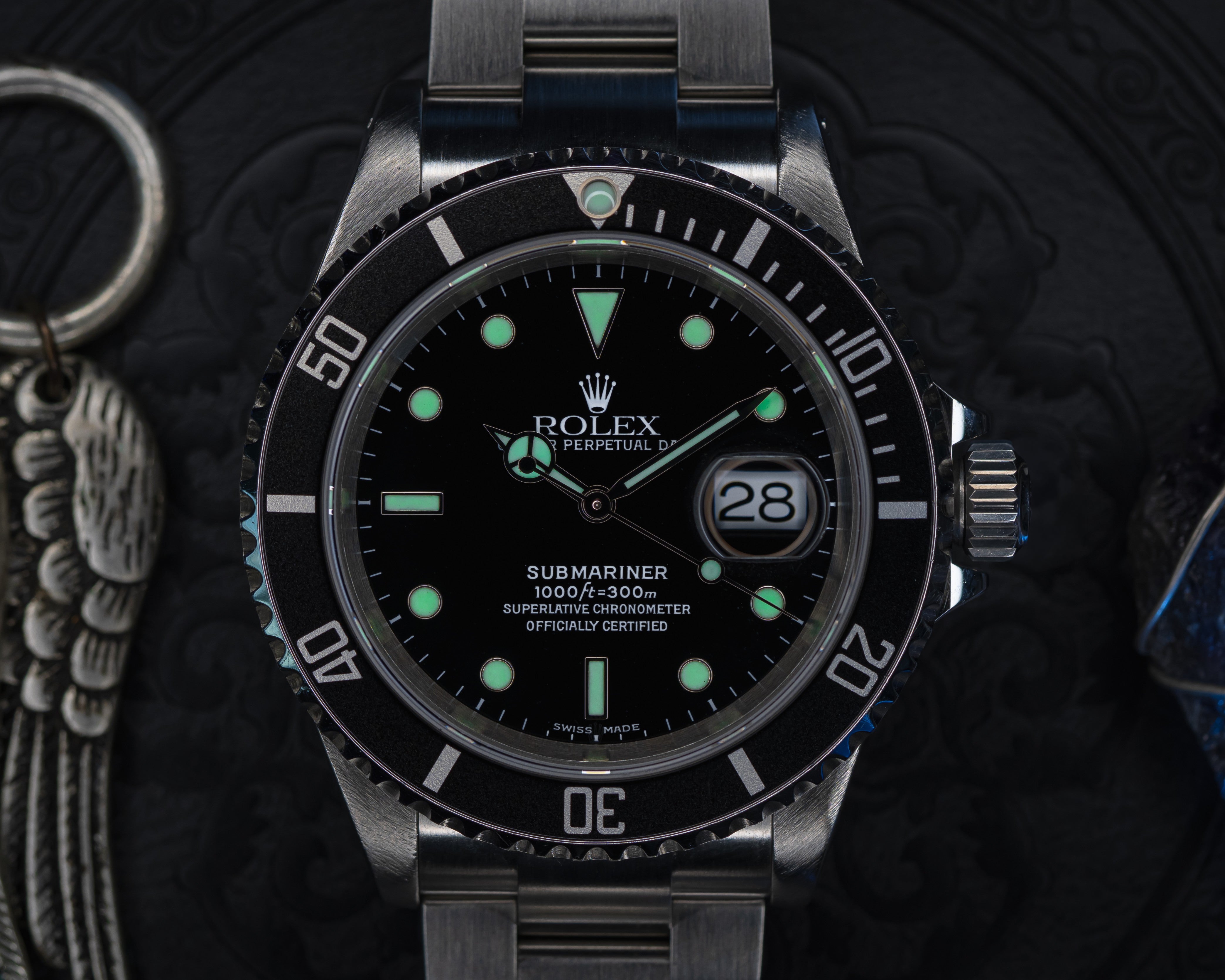 Rolex Submariner Date "Holed Case" Rolex Certified Pre-Owned 16610