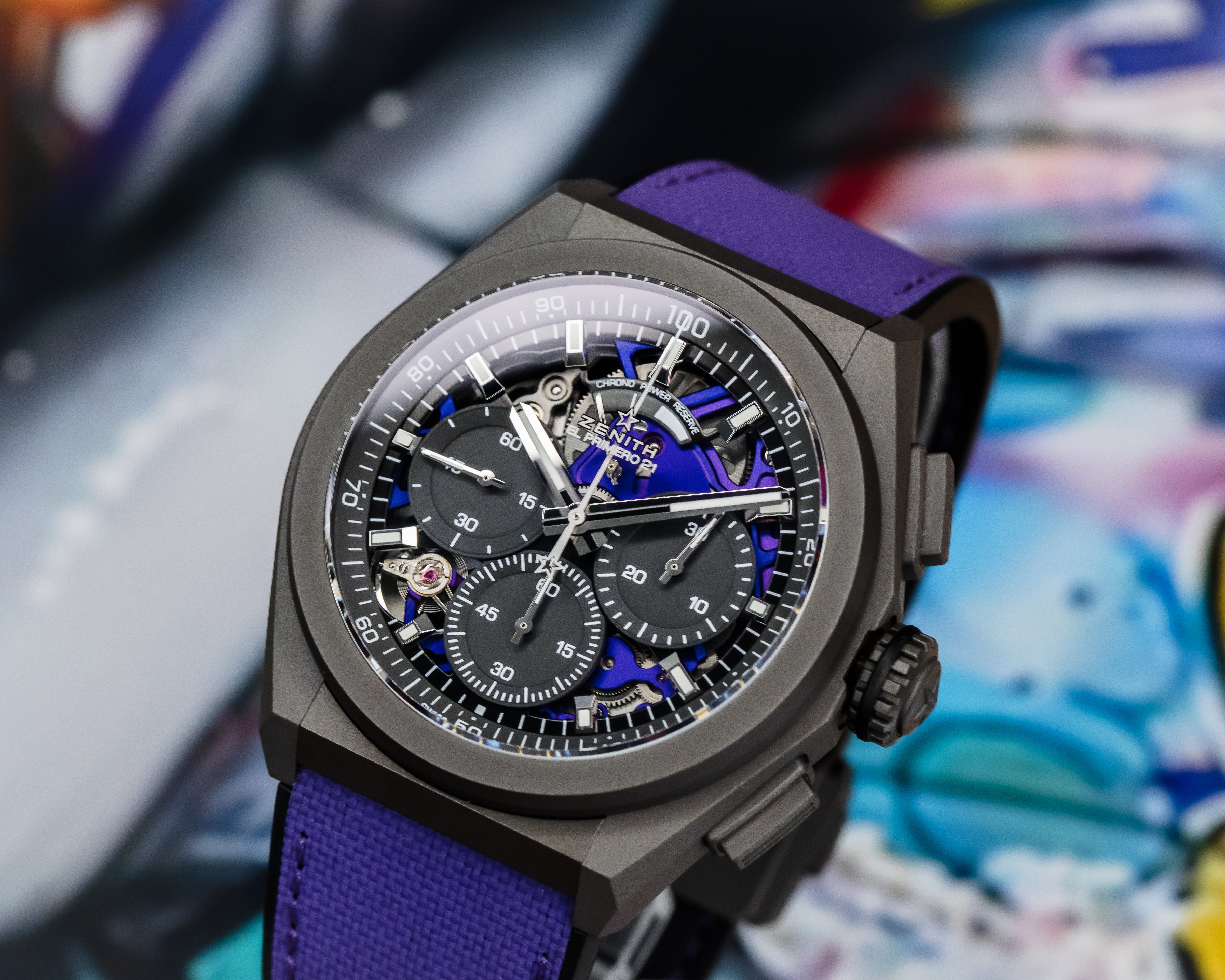 Zenith Defy El Primero 21 Ultraviolet - 97.9001.9004/80.R922