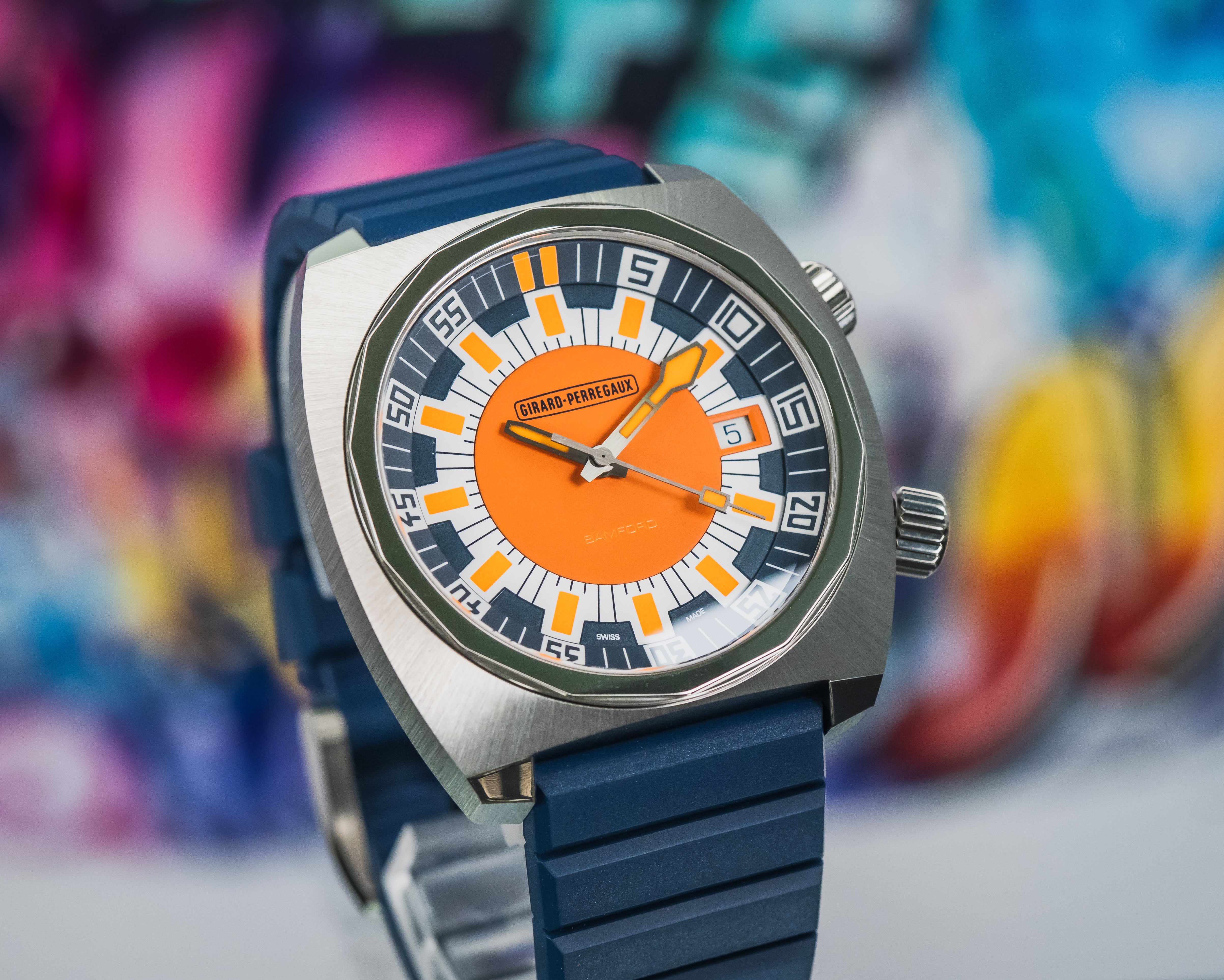 UNWORN Girard Perregaux Deep Diver Bamford Edition 39500-21-3266-6CX