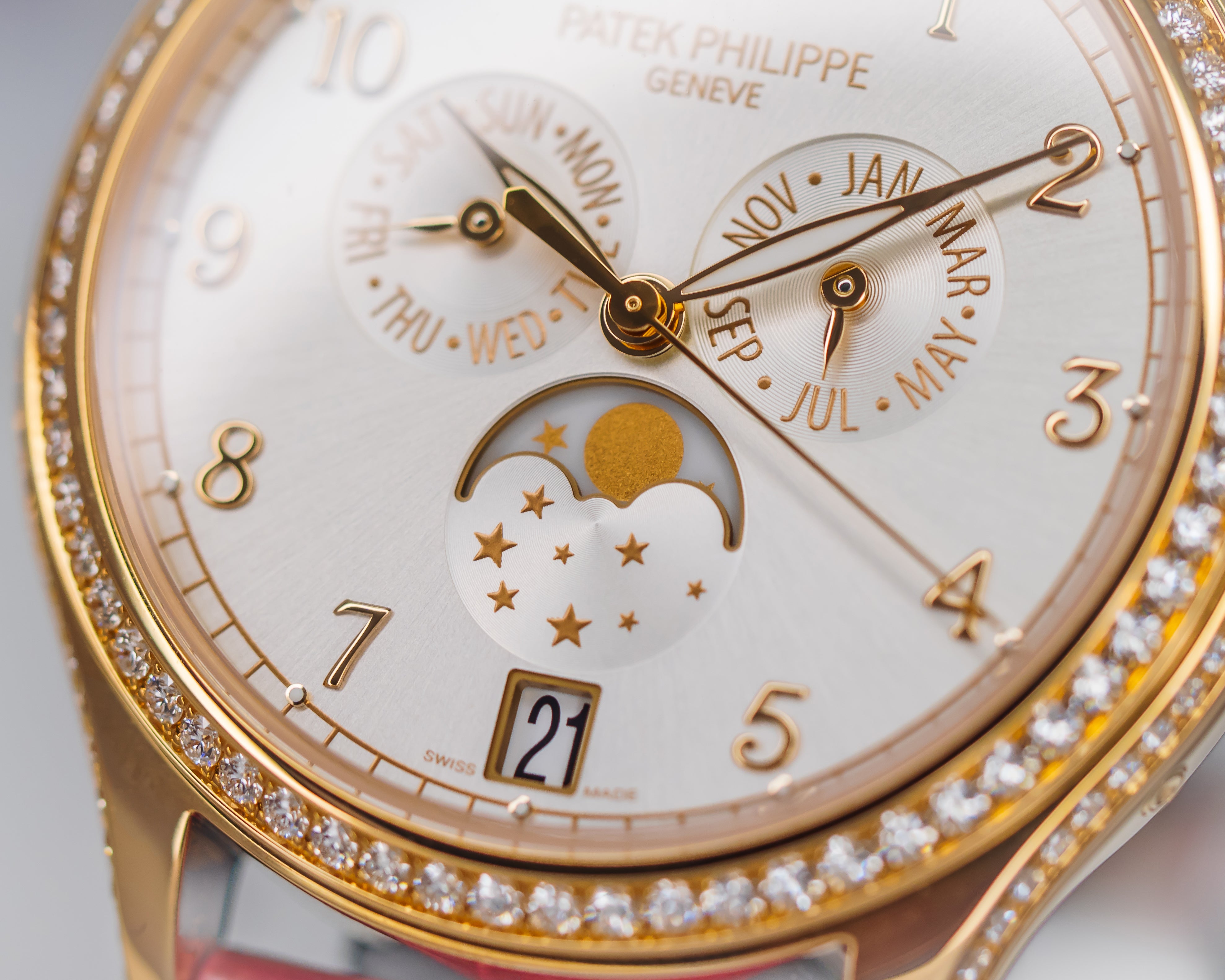 Patek Philippe Annual Calendar Complications 18k Rose Gold Diamond – 4947R