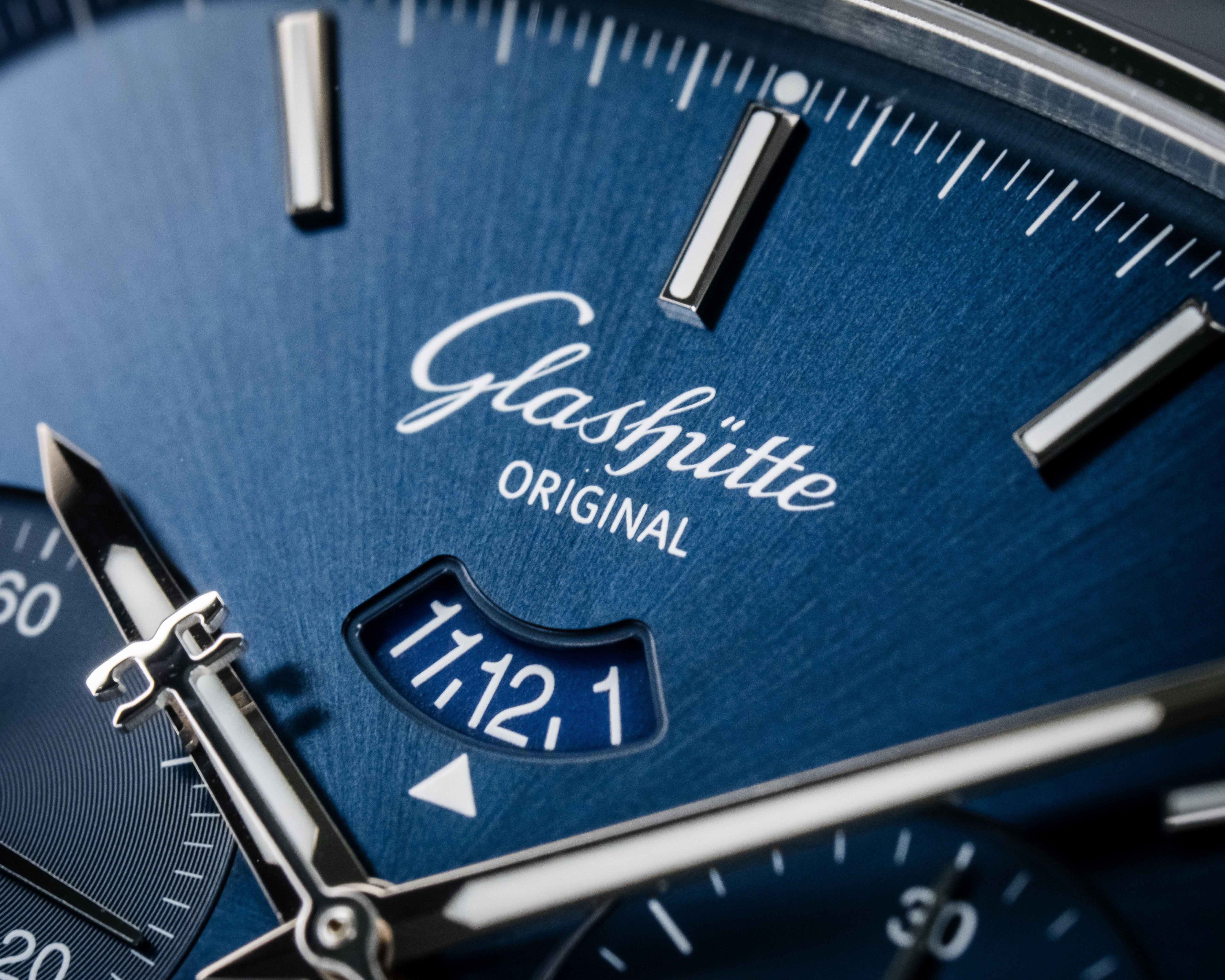 GLASHÜTTE ORIGINAL SEVENTIES CHRONOGRAPH PANORAMA DATE 1-37-02-08-02-63