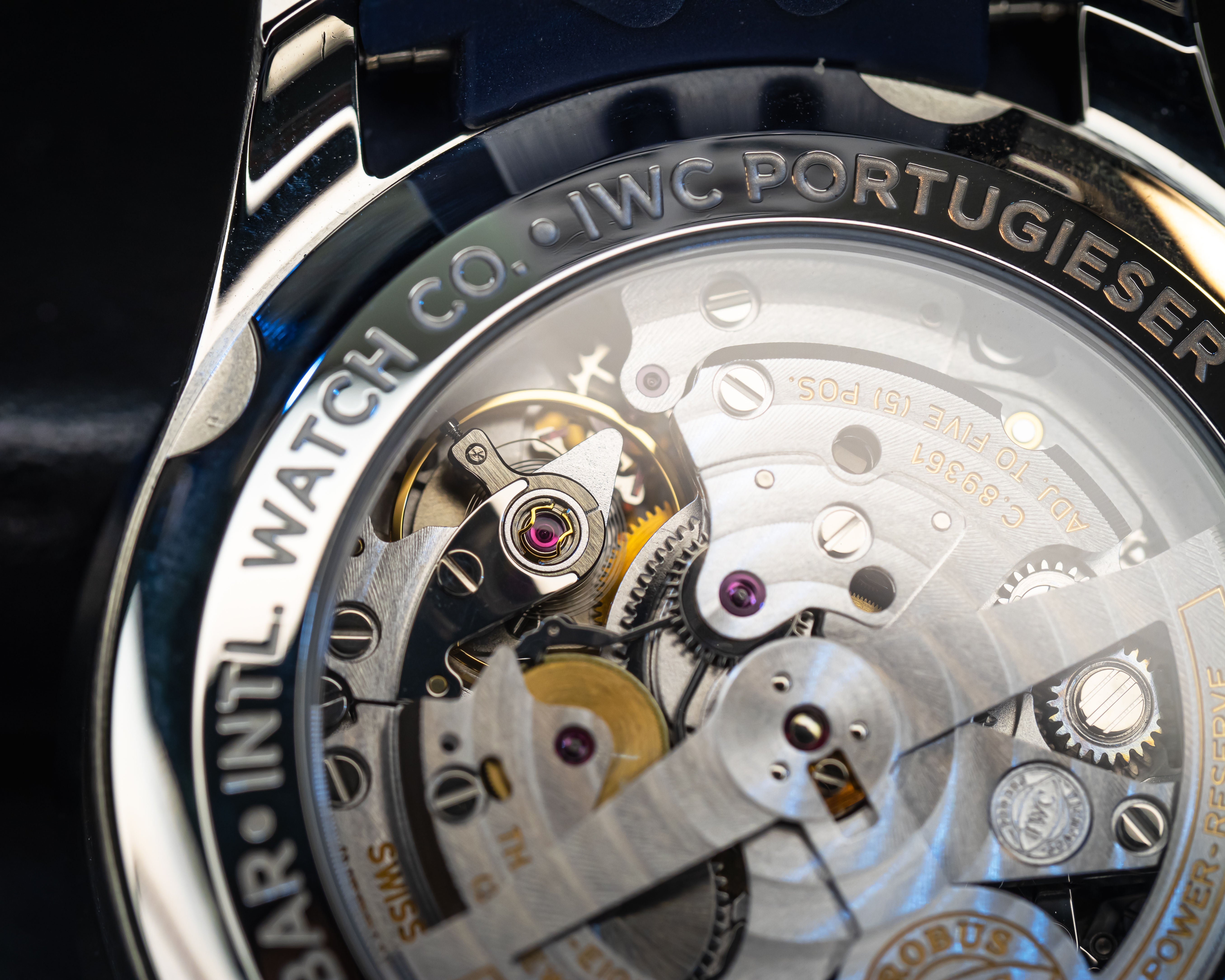 IWC Portugieser Yacht Club Chronograph Blue Dial IW390507