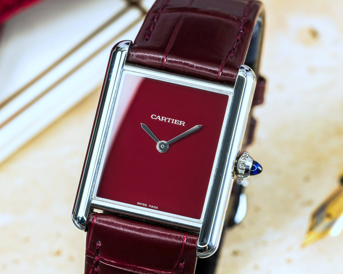 Cartier Tank Must Red Dial WSTA0054