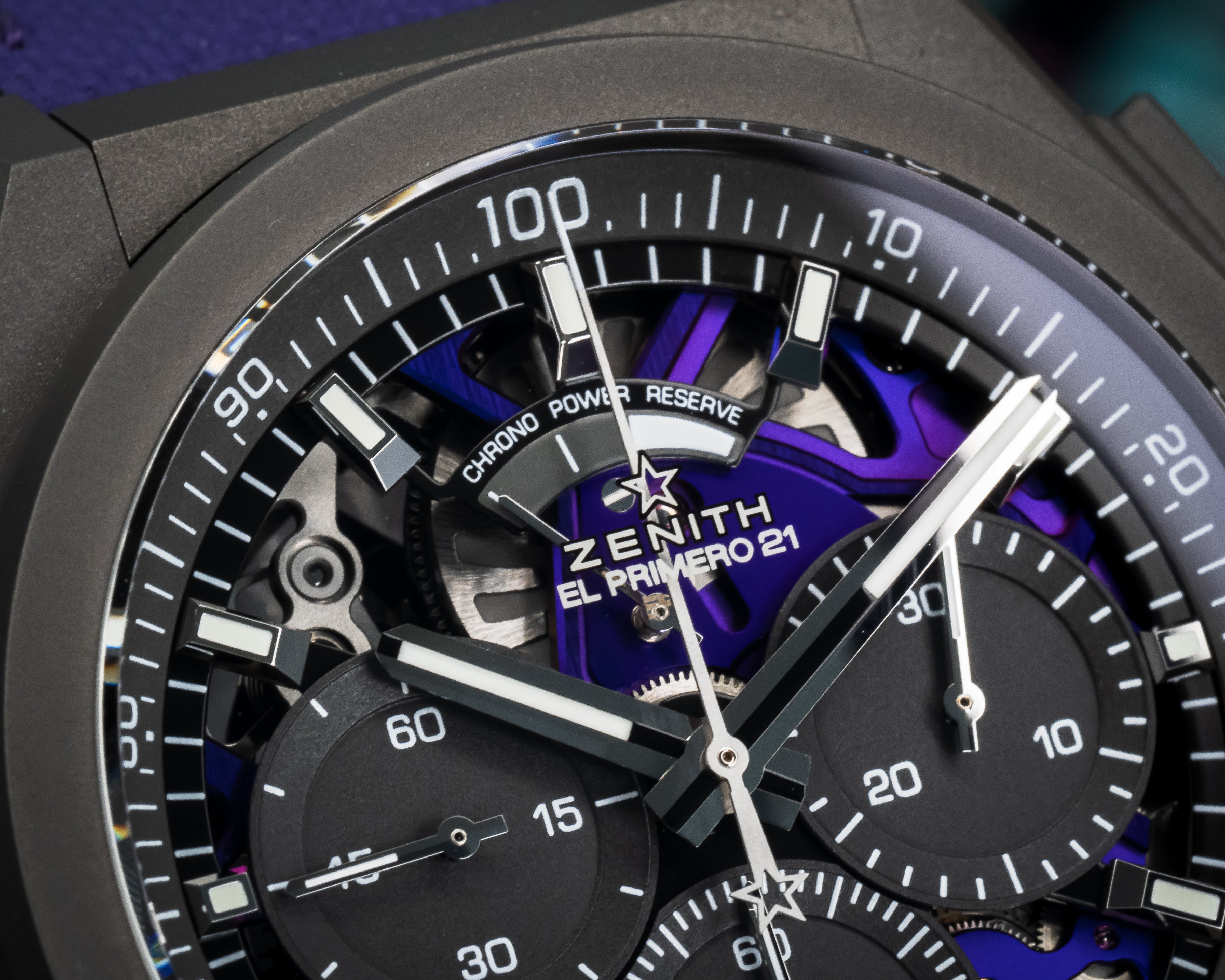 Zenith Defy El Primero 21 Ultraviolet - 97.9001.9004/80.R922