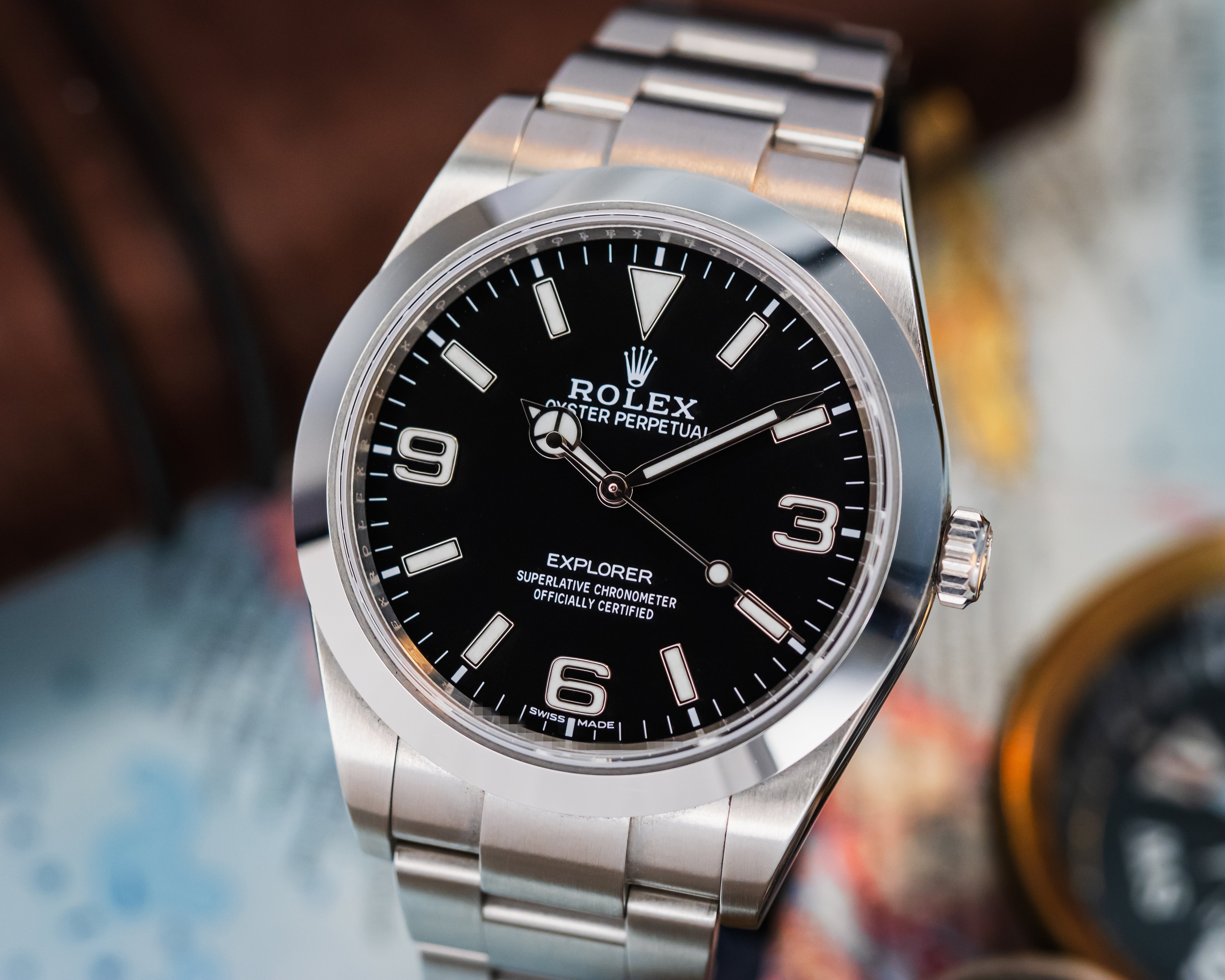 ROLEX EXPLORER I MK2 DIAL 39MM OYSTERSTEEL 214270