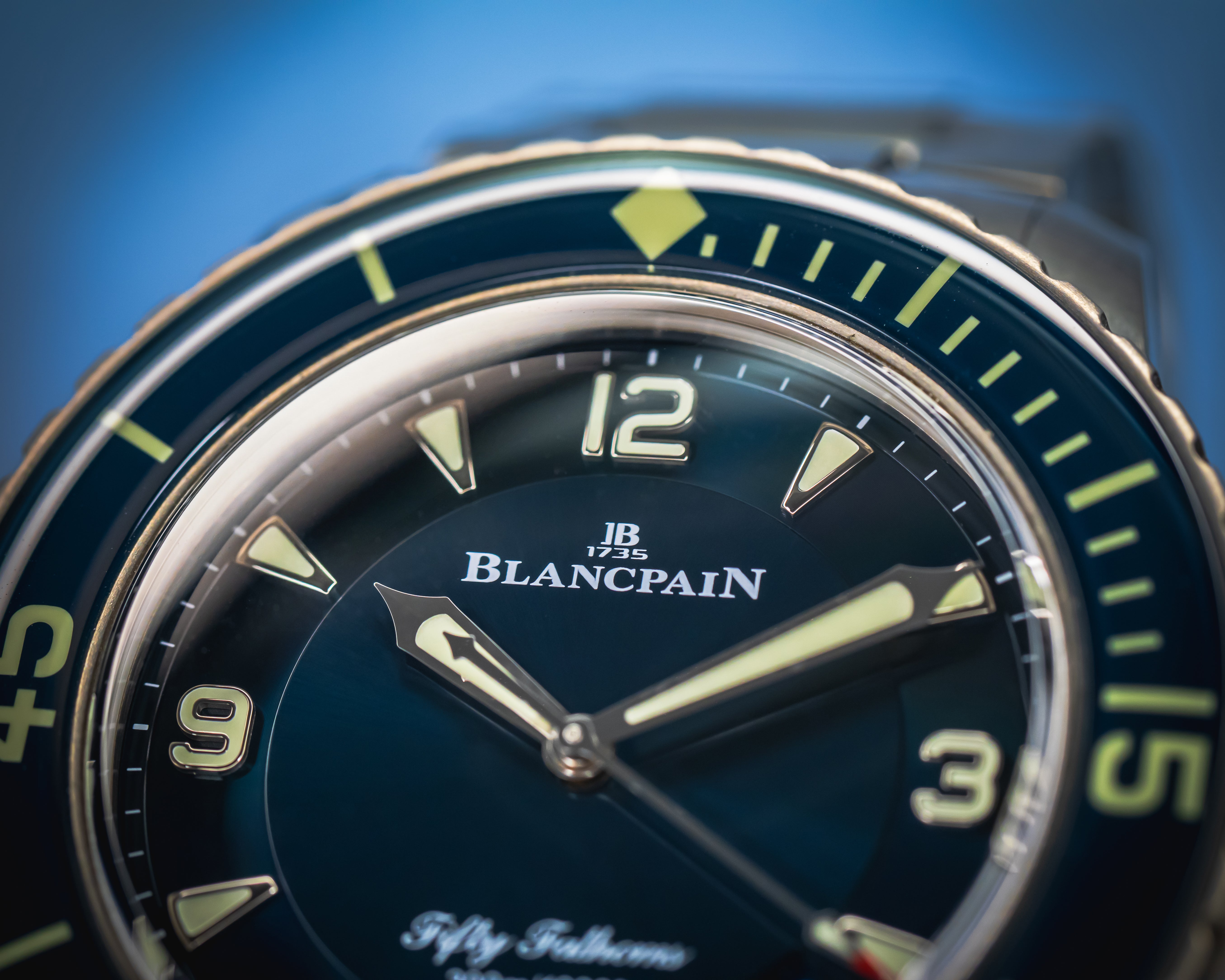 BLANCPAIN FIFTY FATHOMS AUTOMATIQUE TITANIUM 5015-12B40-98B