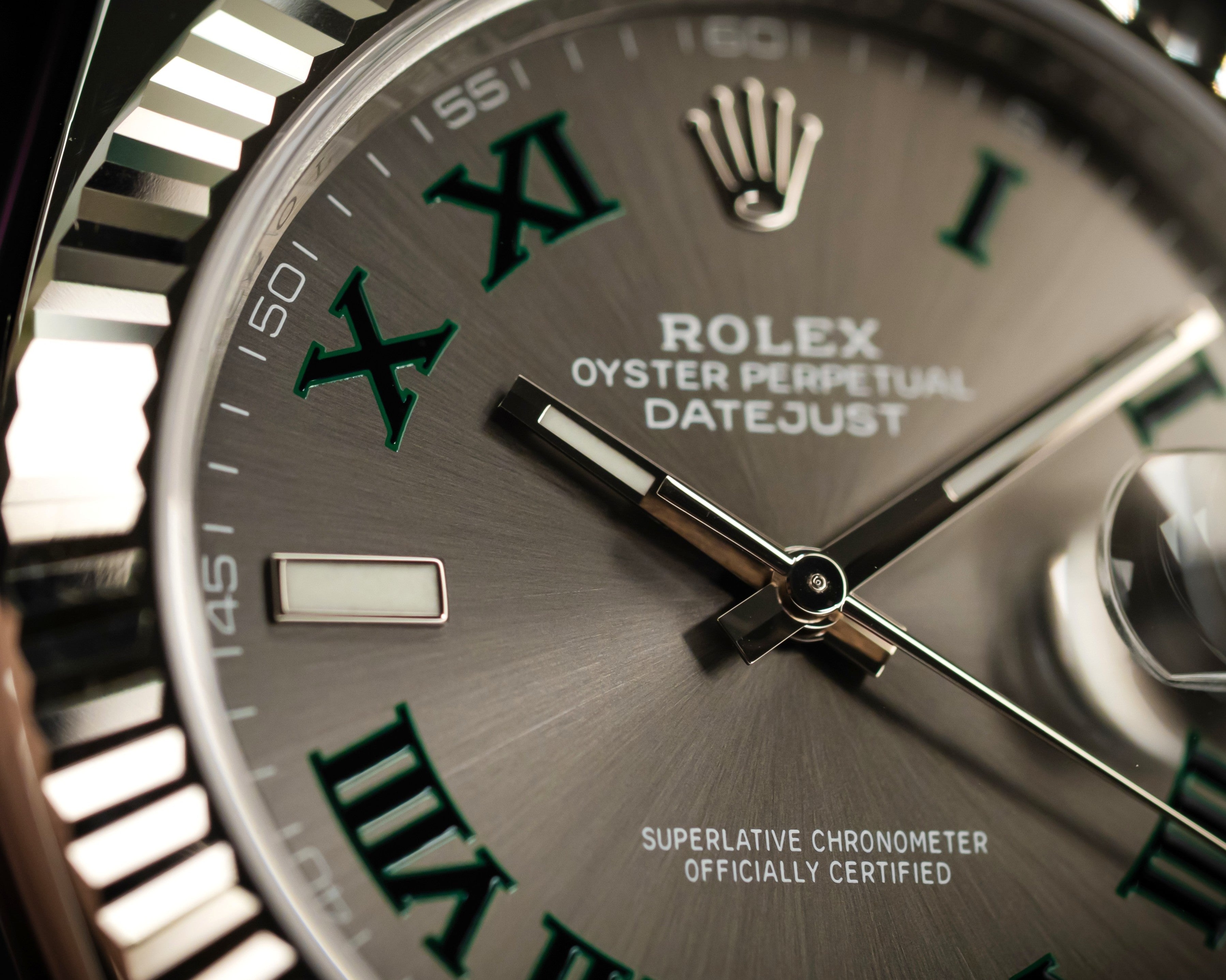 Rolex Datejust 41 Wimbledon Dial 126334