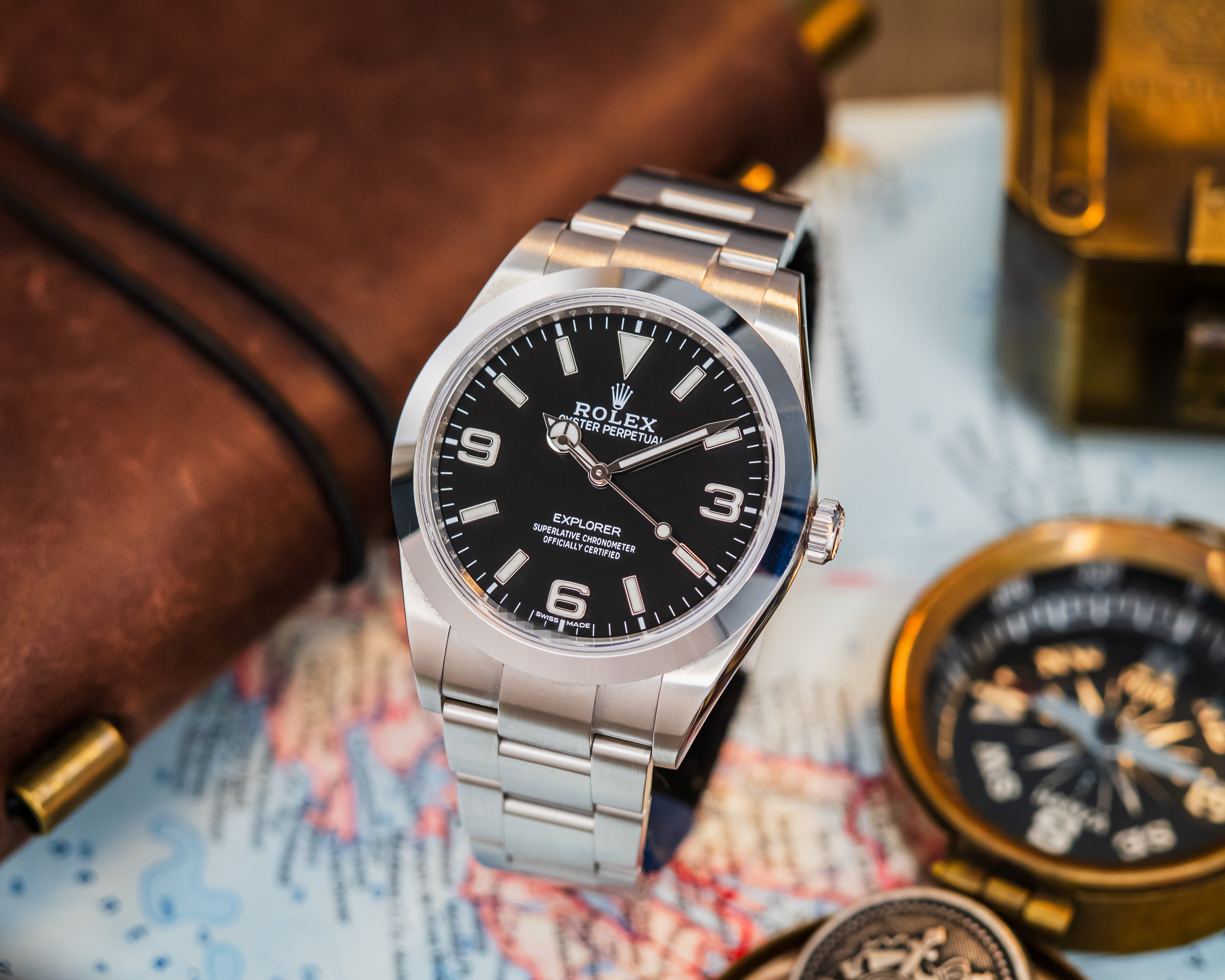 ROLEX EXPLORER I MK2 DIAL 39MM OYSTERSTEEL 214270