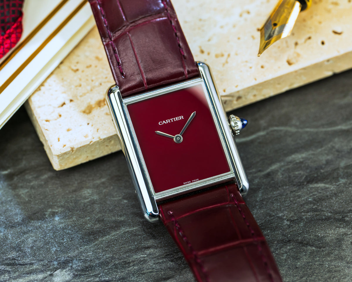 Cartier Tank Must Red Dial WSTA0054