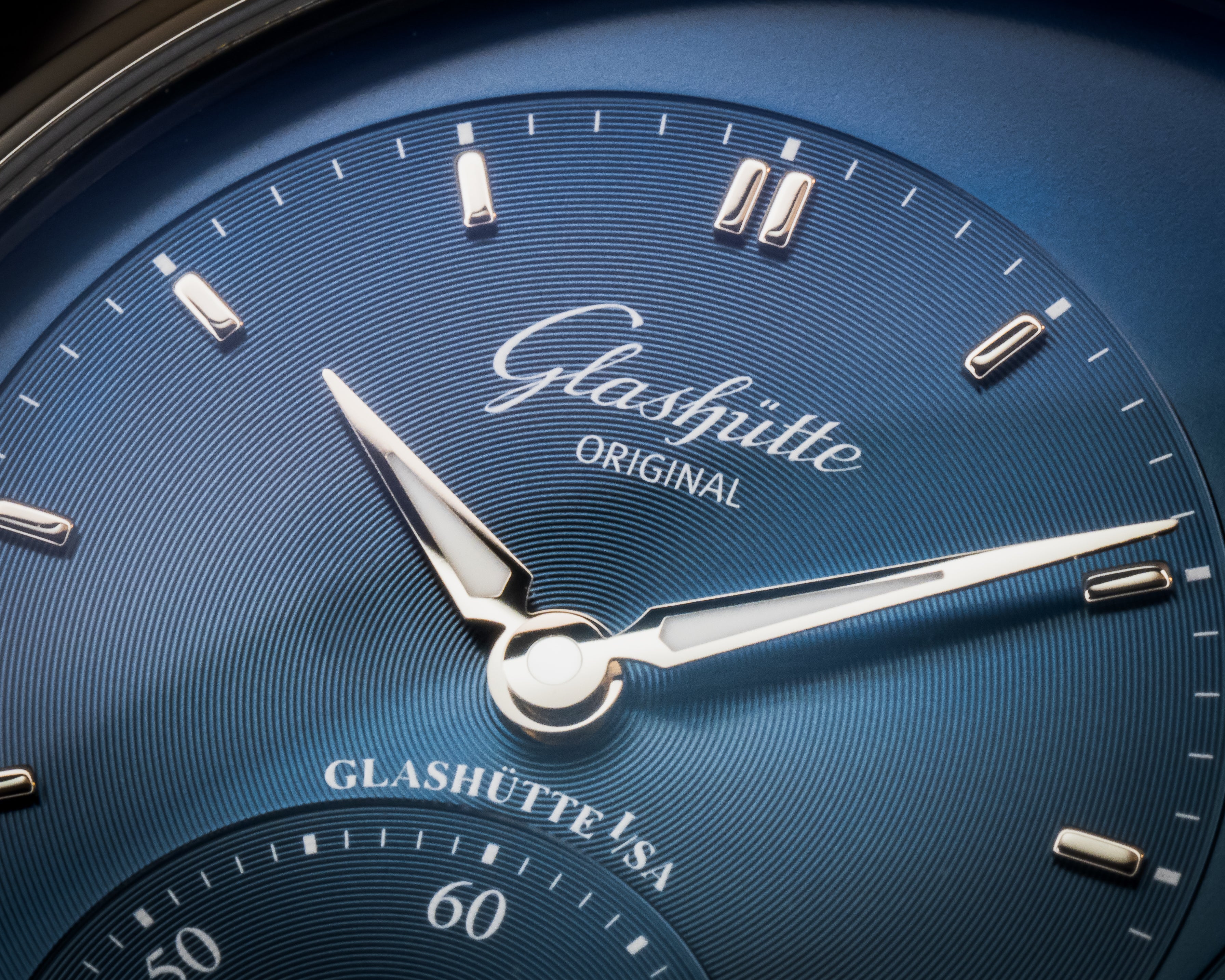 Glashutte Original PanoReserve Blue Dial – 1-65-01-26-12-61