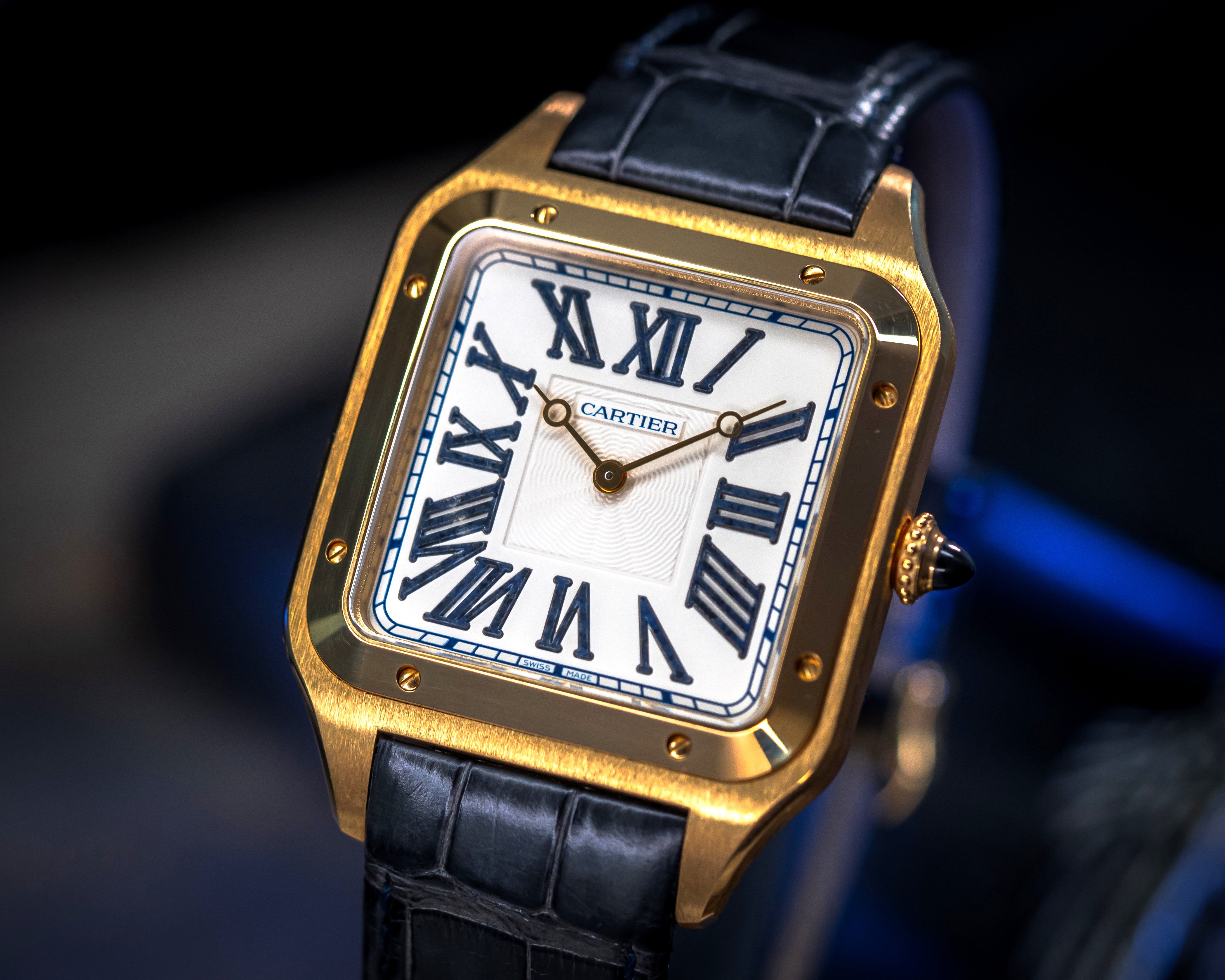 CARTIER SANTOS-DUMONT LIMITED EXTRA LARGE 18KT YELLOW GOLD – WGSA0084