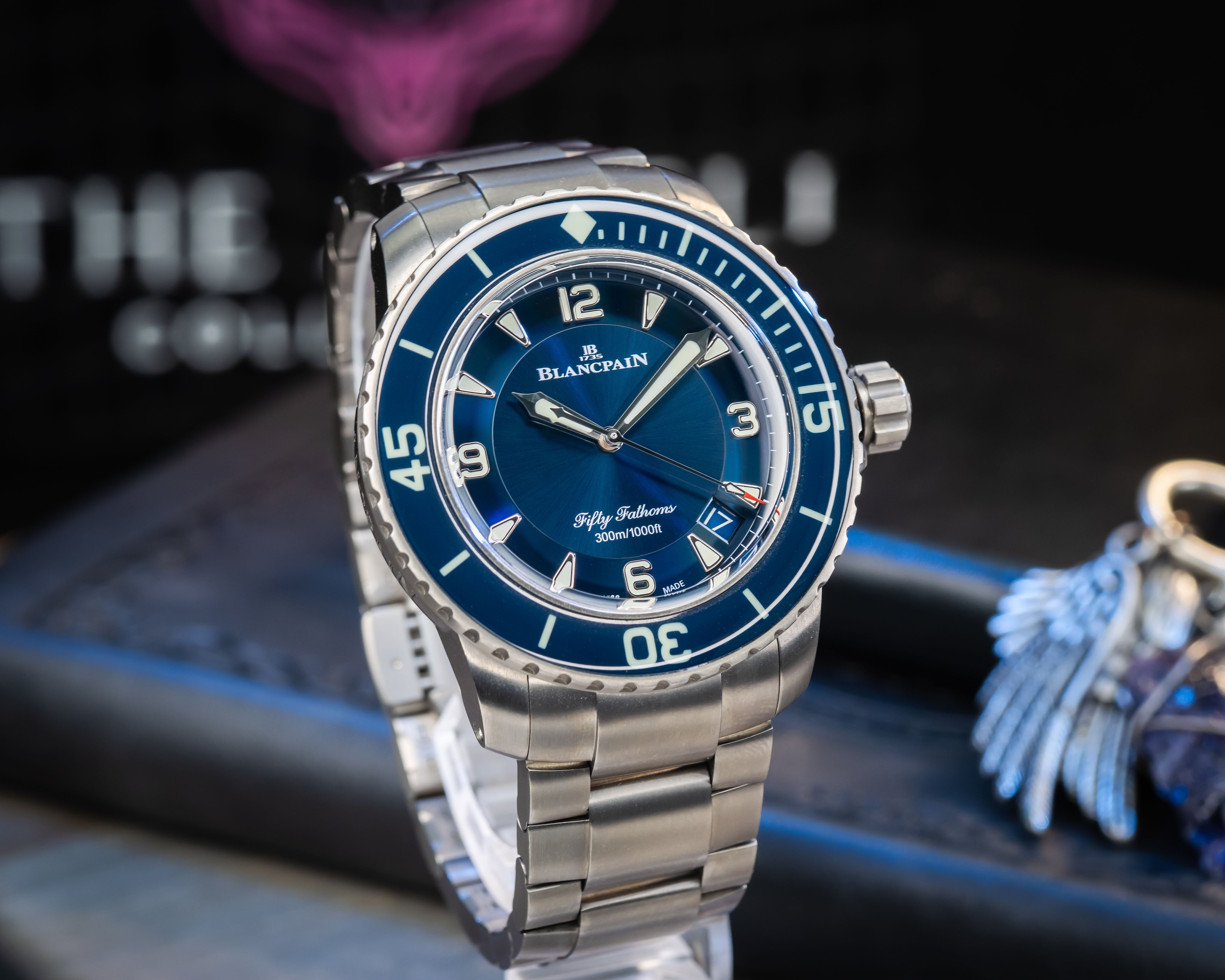 BLANCPAIN FIFTY FATHOMS AUTOMATIQUE TITANIUM 5015-12B40-98B