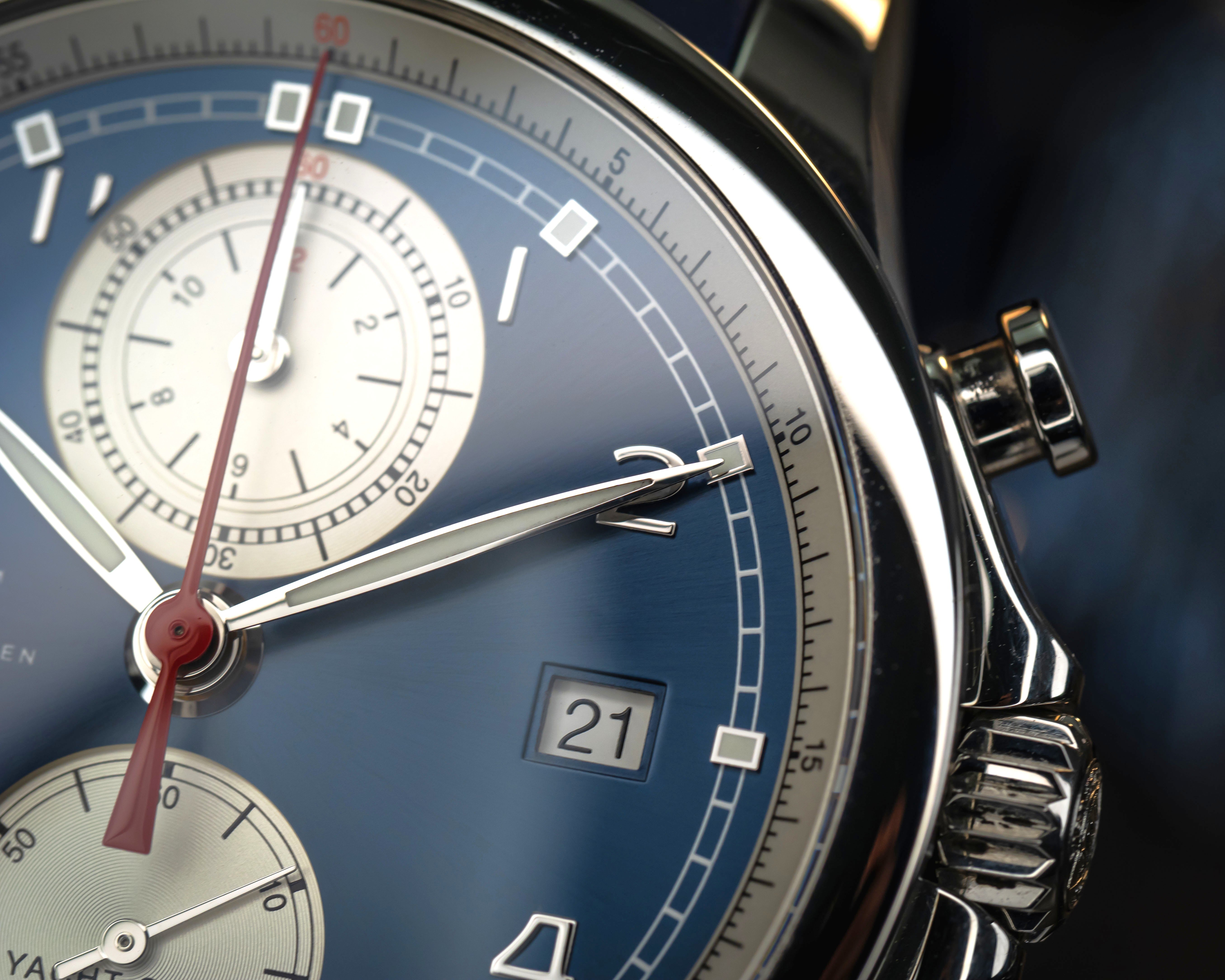 IWC Portugieser Yacht Club Chronograph Blue Dial IW390507