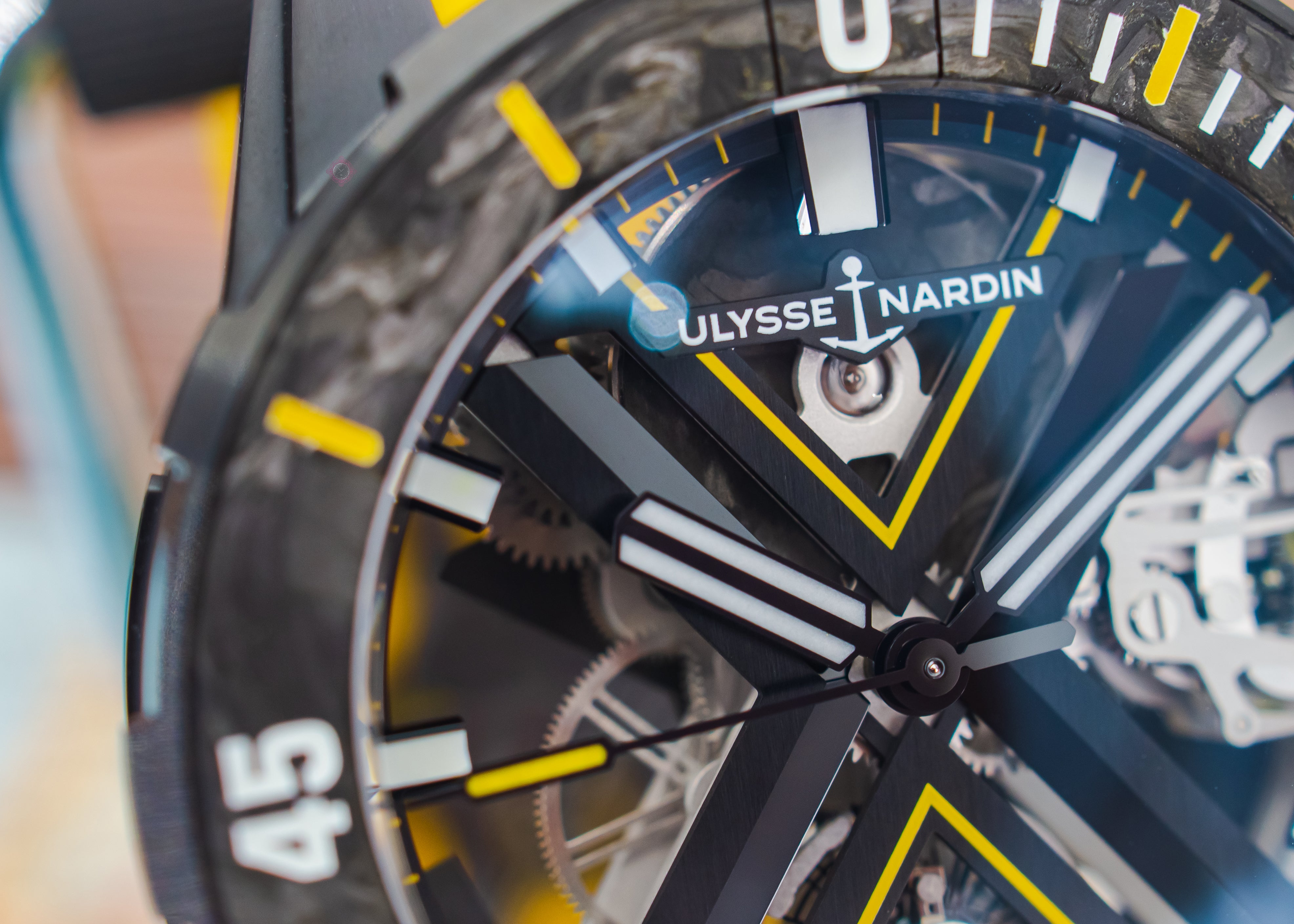 Ulysse Nardin Diver X Yellow - 3723-170LE-2A-BLACK/3B