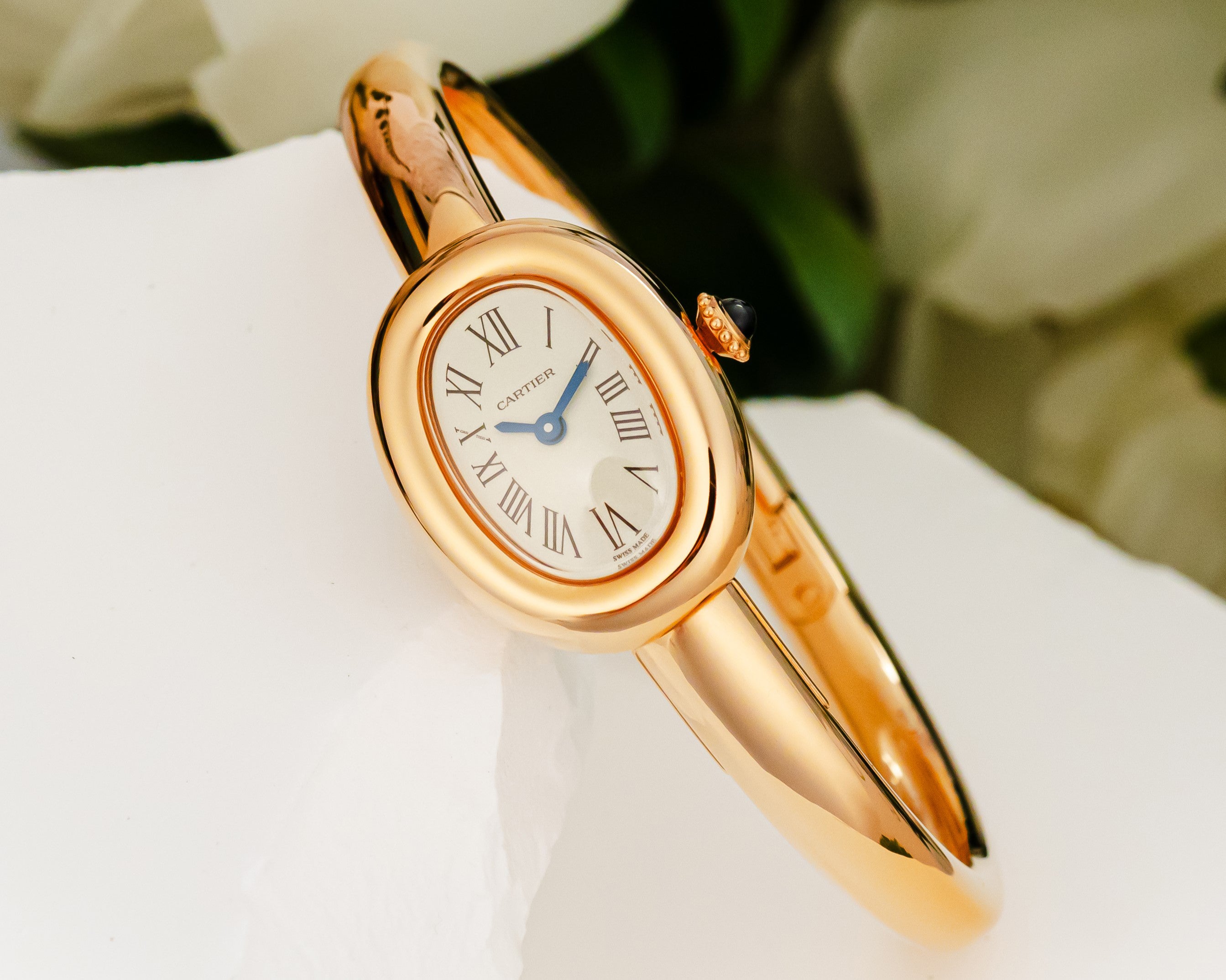 Cartier 18k Rose Gold Baignoire Size 15 WGBA0047
