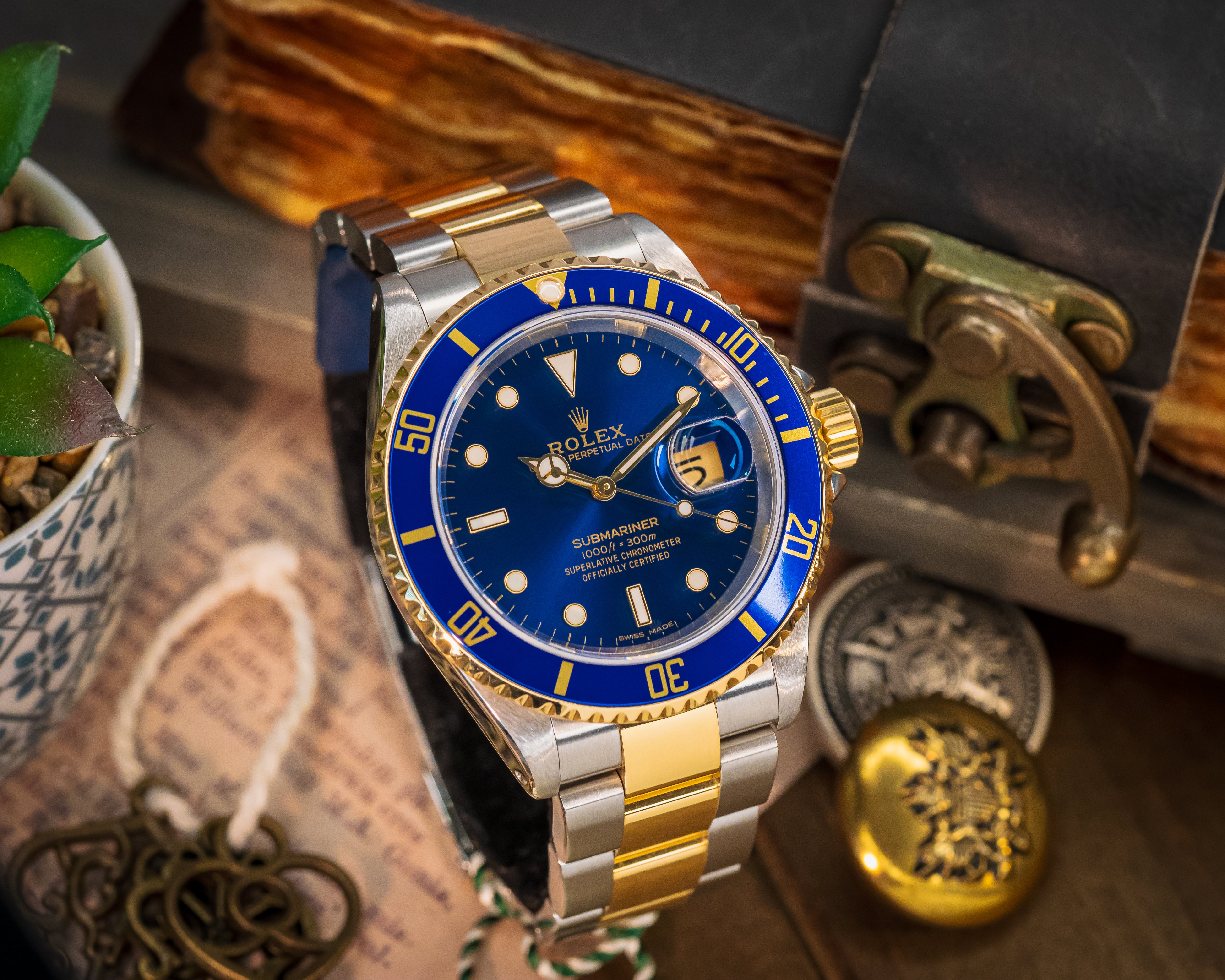 Rolex Submariner 2-Tone “Bluesy” 16613
