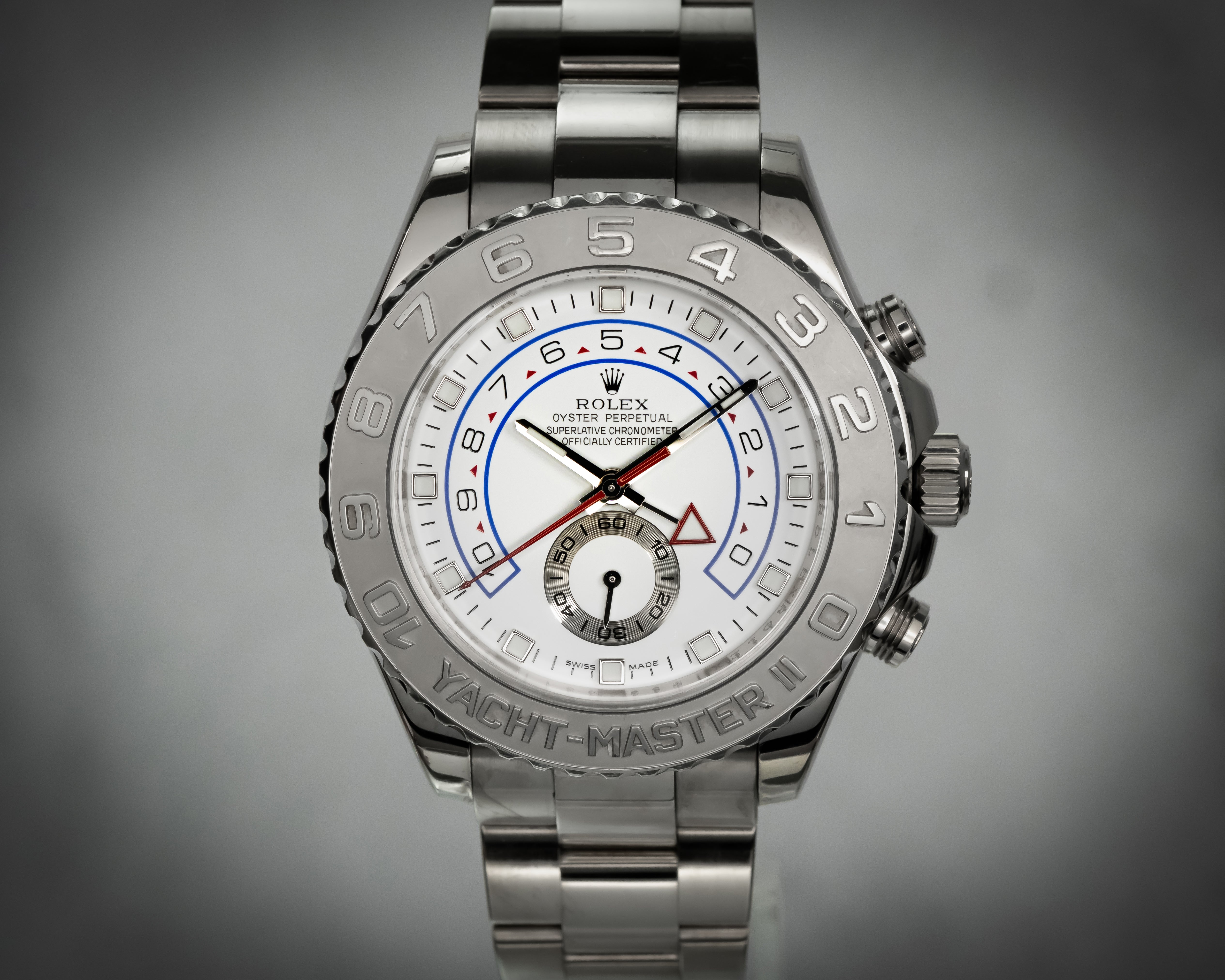 Rolex Yachtmaster II White Gold - 116689