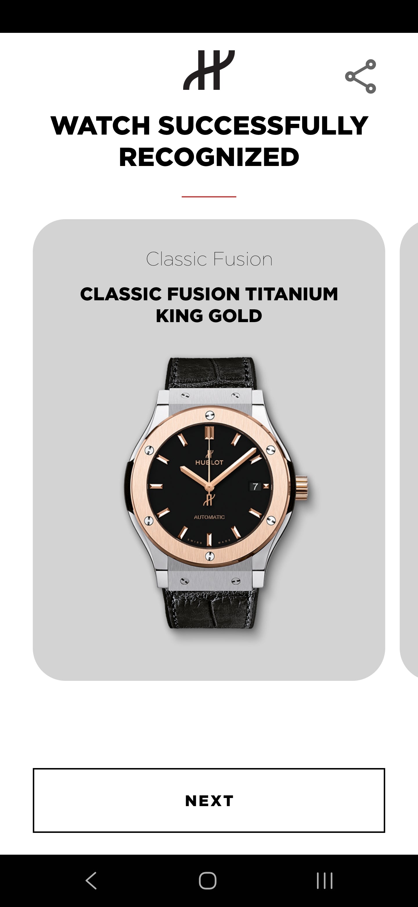 UNWORN Hublot Classic Fusion Titanium King Gold 511.NO.1181.LR