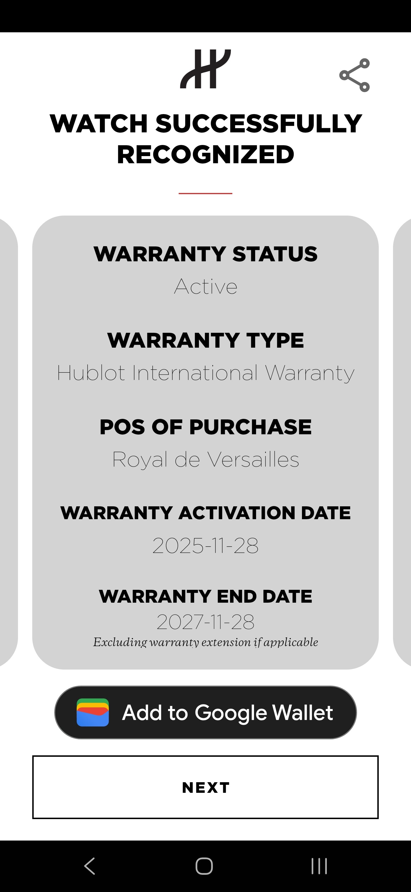 UNWORN Hublot Classic Fusion Titanium King Gold 511.NO.1181.LR
